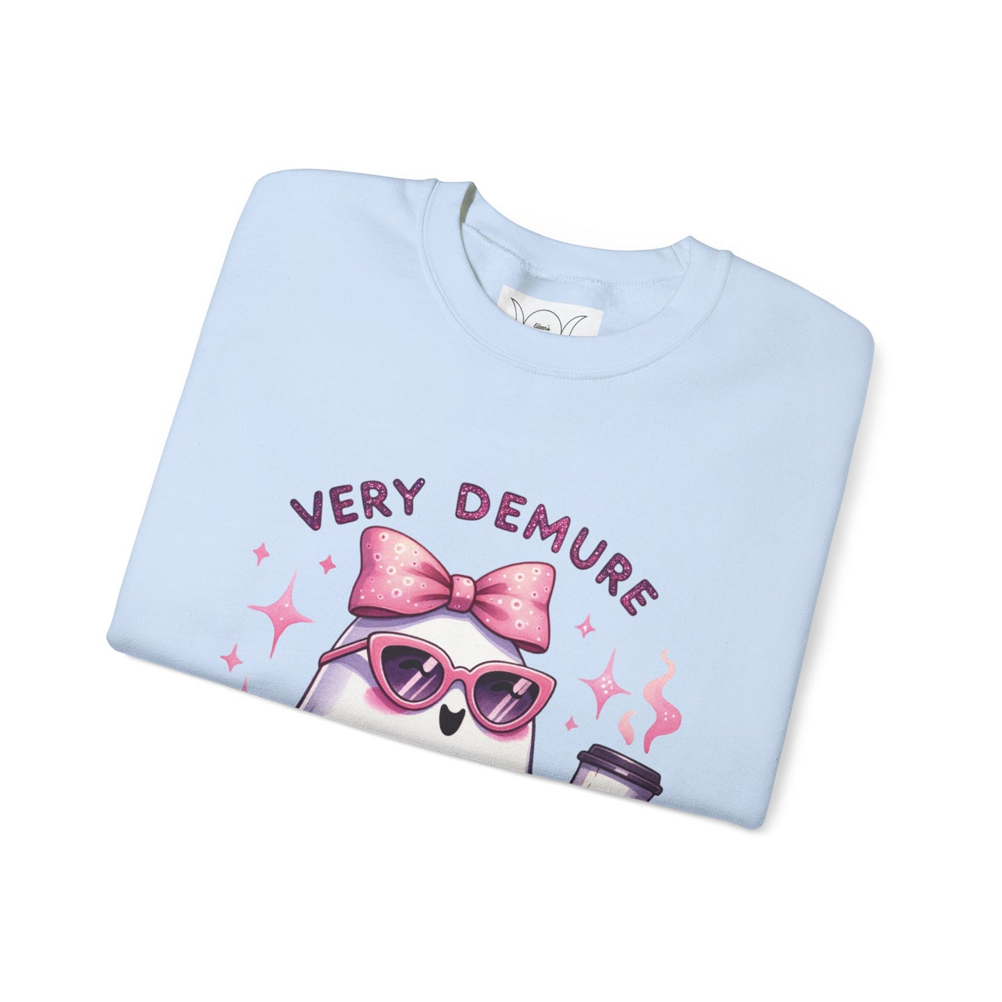 Very demure , ™ Crewneck Sweatshirt (Sleeve design )