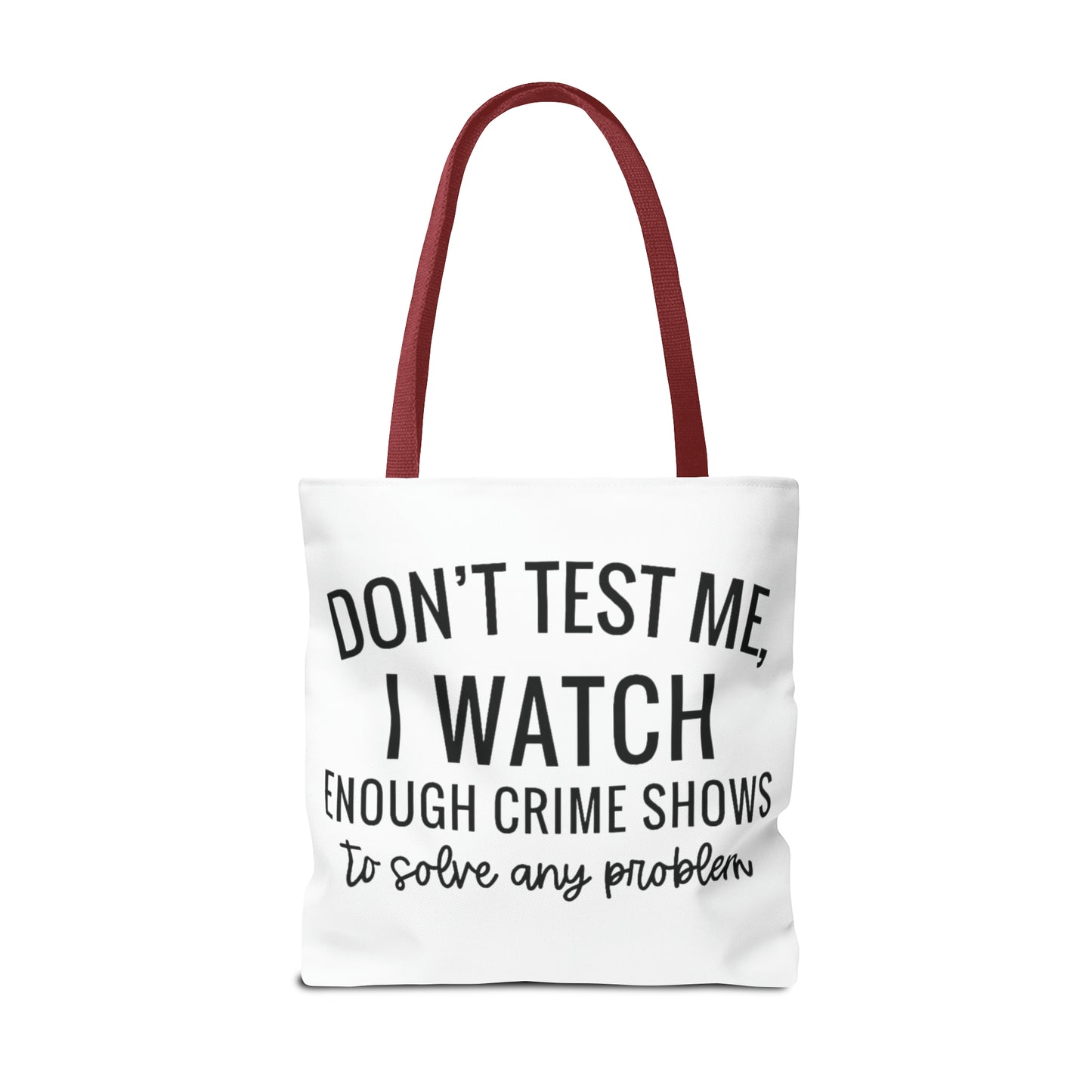 True crime watchers, Tote Bag (AOP)