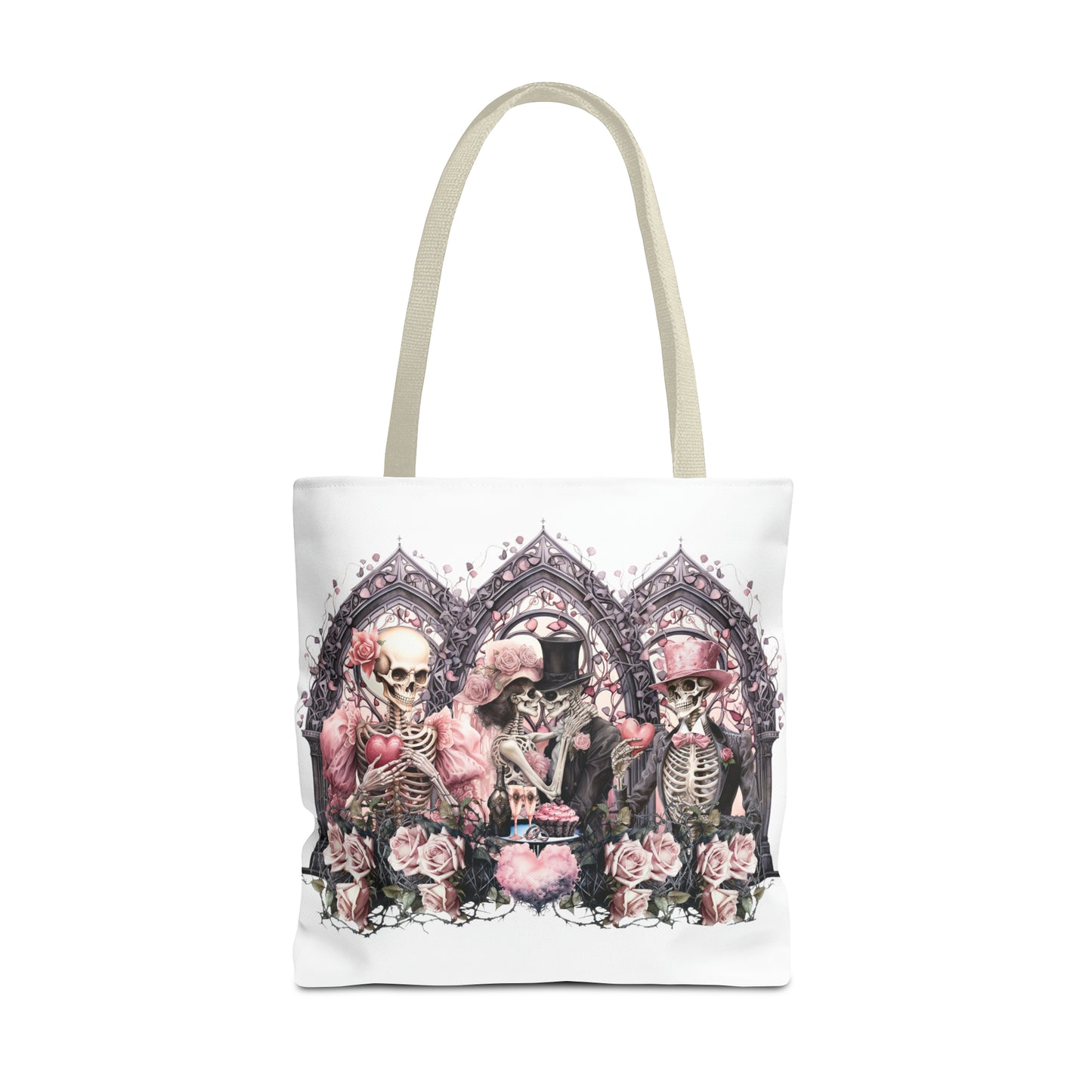 Even in death… we never part, Tote Bag (AOP)