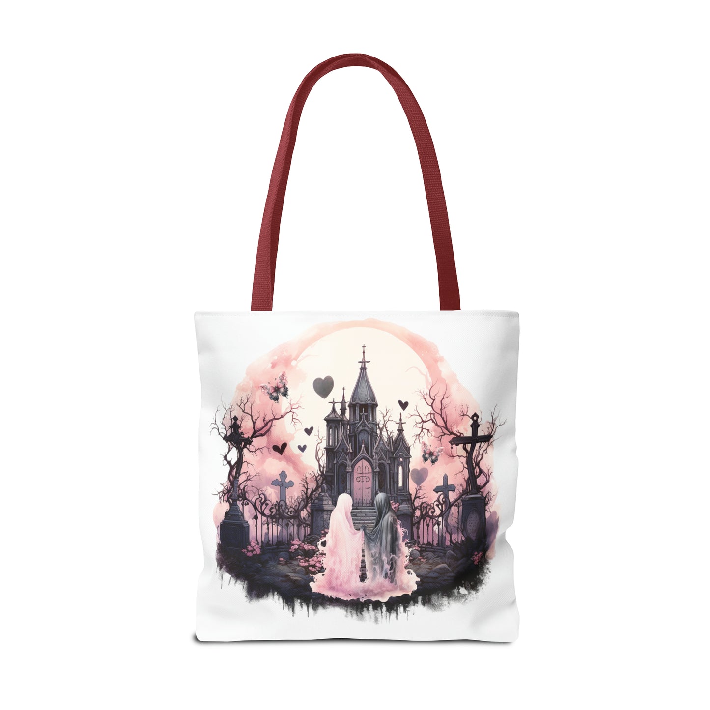 Even in death… we never part, Tote Bag (AOP)