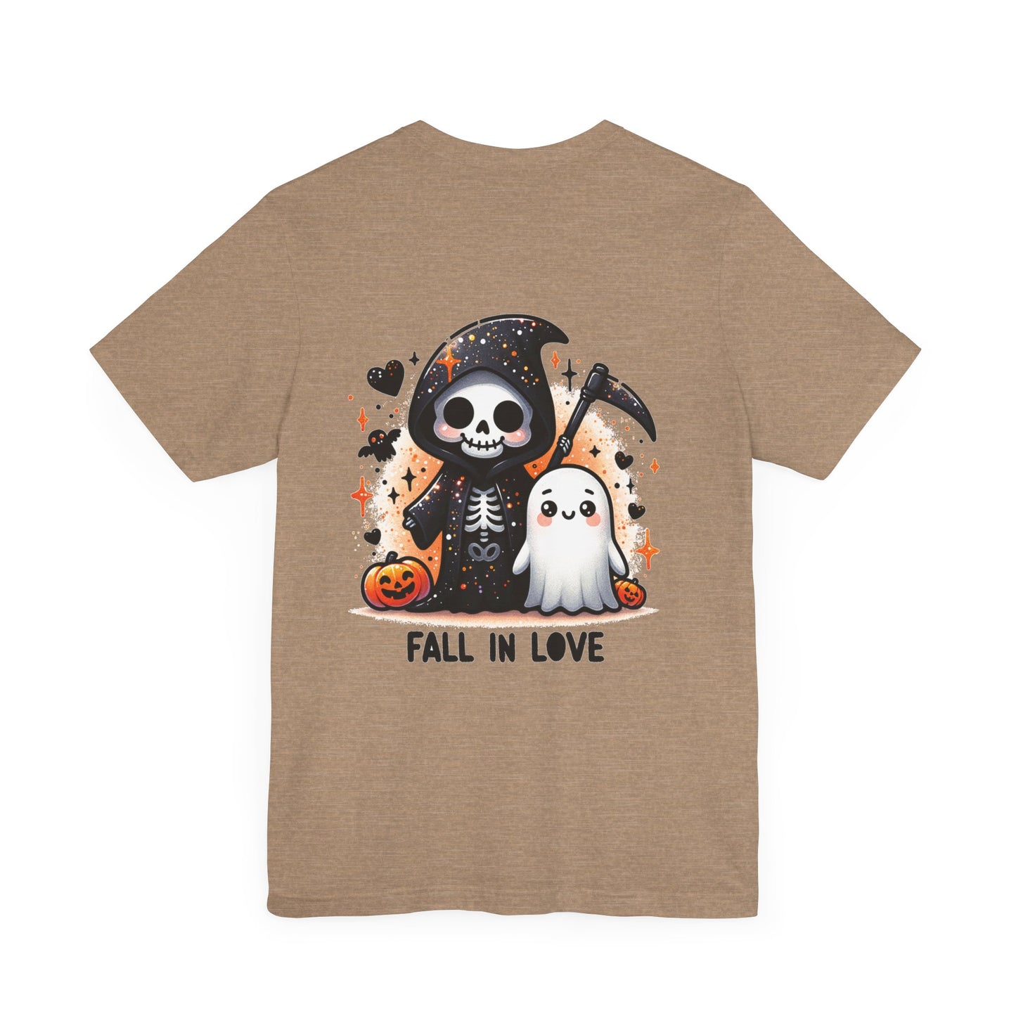 Fall in love , Unisex Jersey Short Sleeve Tee