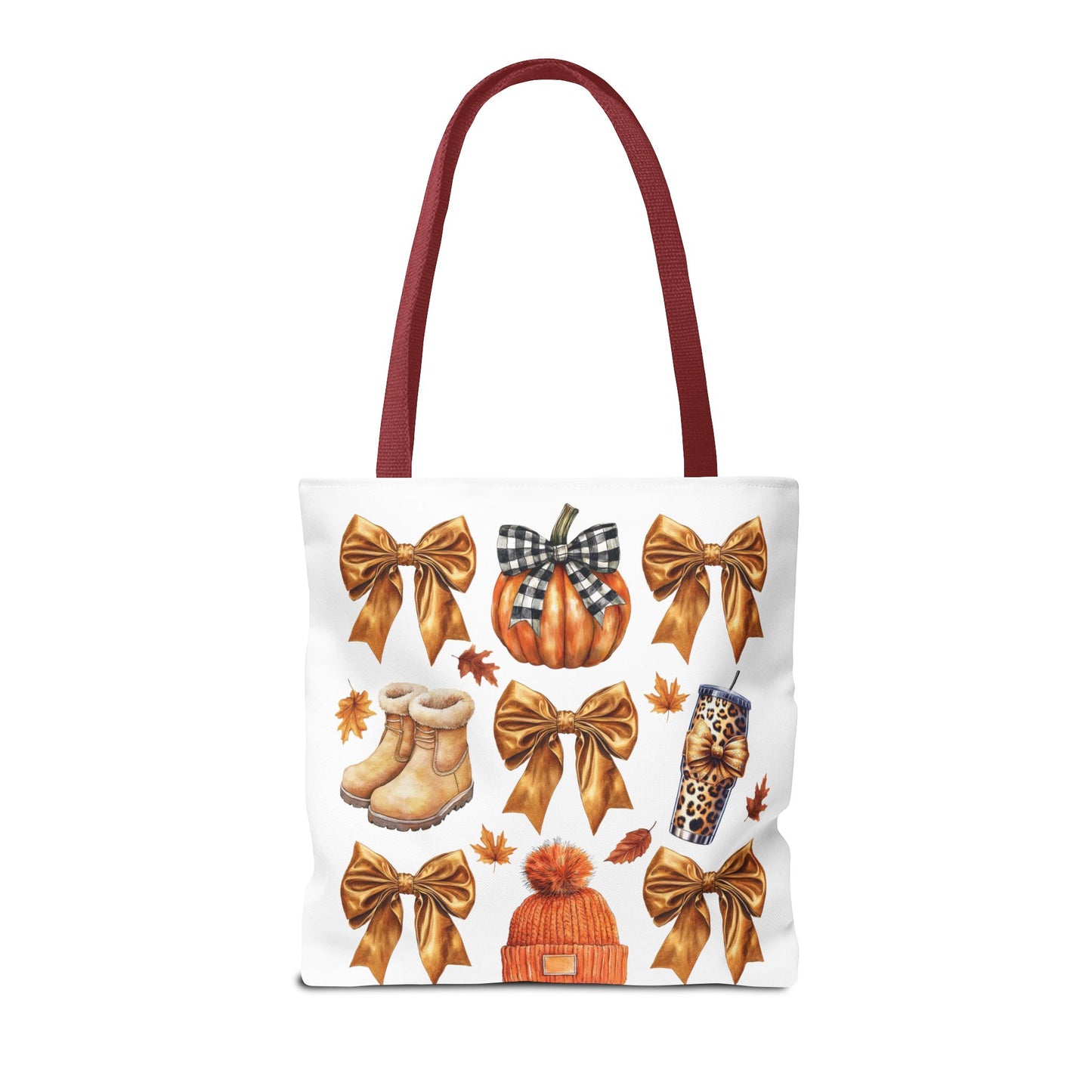 Fall and bows, Tote Bag (AOP)