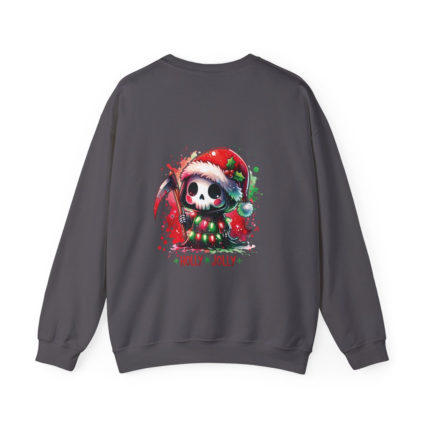 Holly jolly, ™ Crewneck Sweatshirt ( no sleeve design )