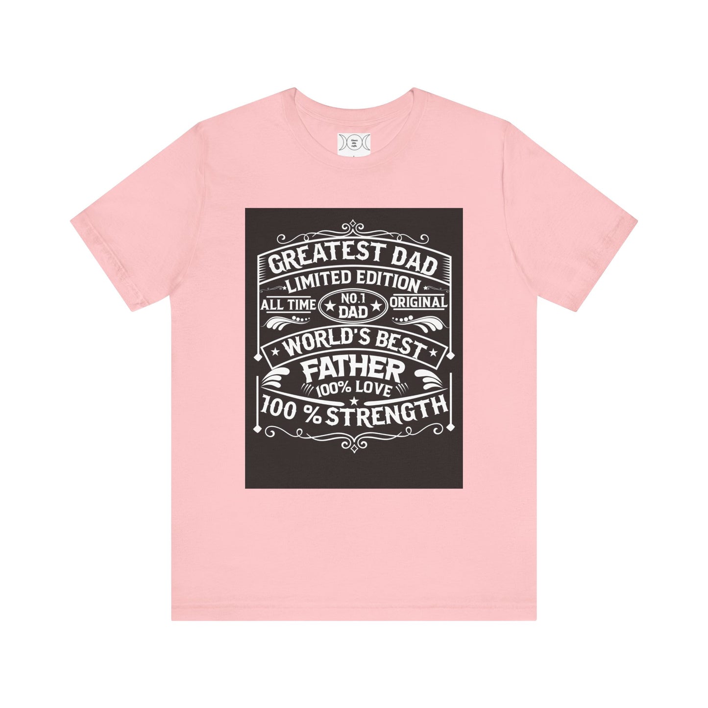 Greatest dad,  Unisex Jersey Short Sleeve Tee ( no Sleeve design)