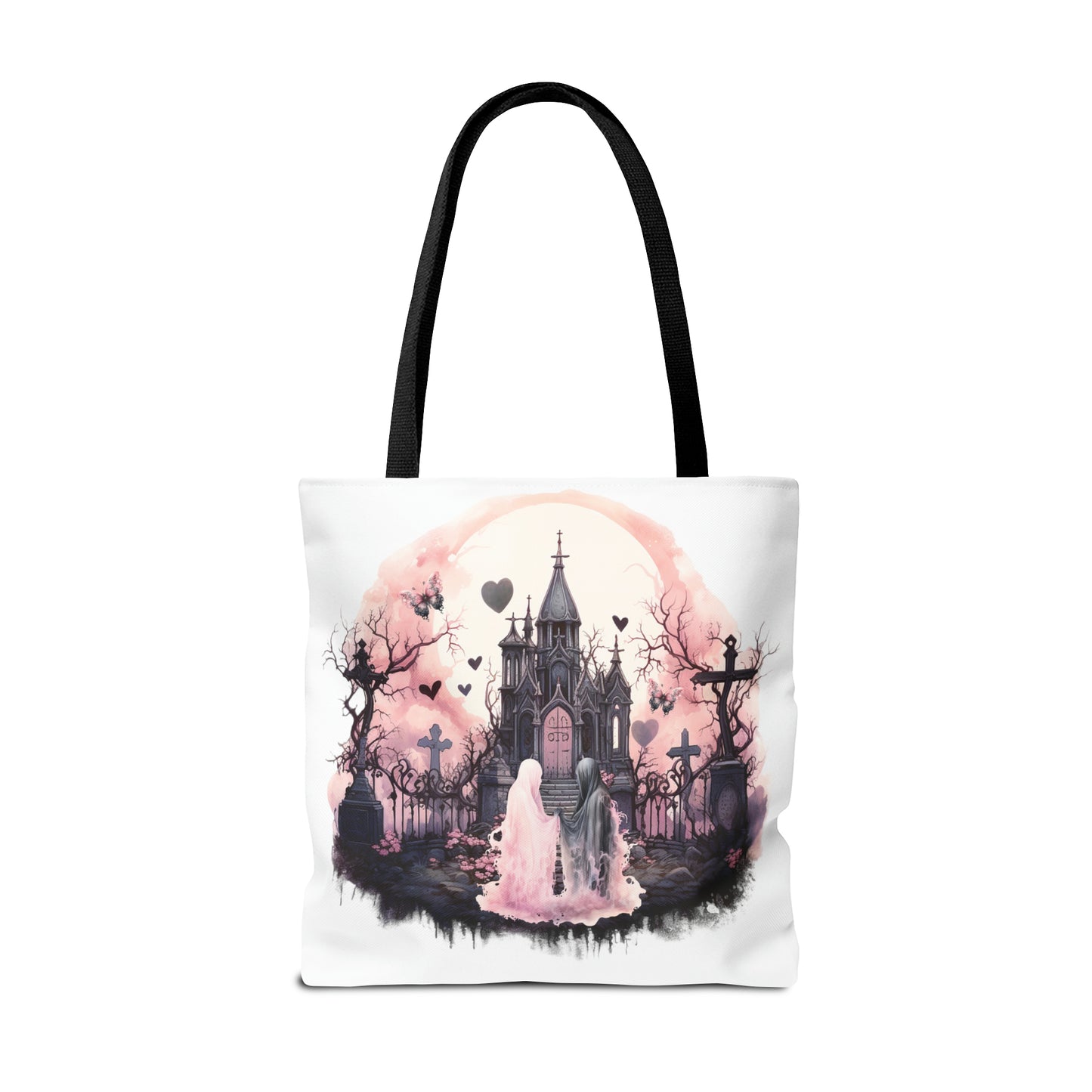 Even in death… we never part, Tote Bag (AOP)