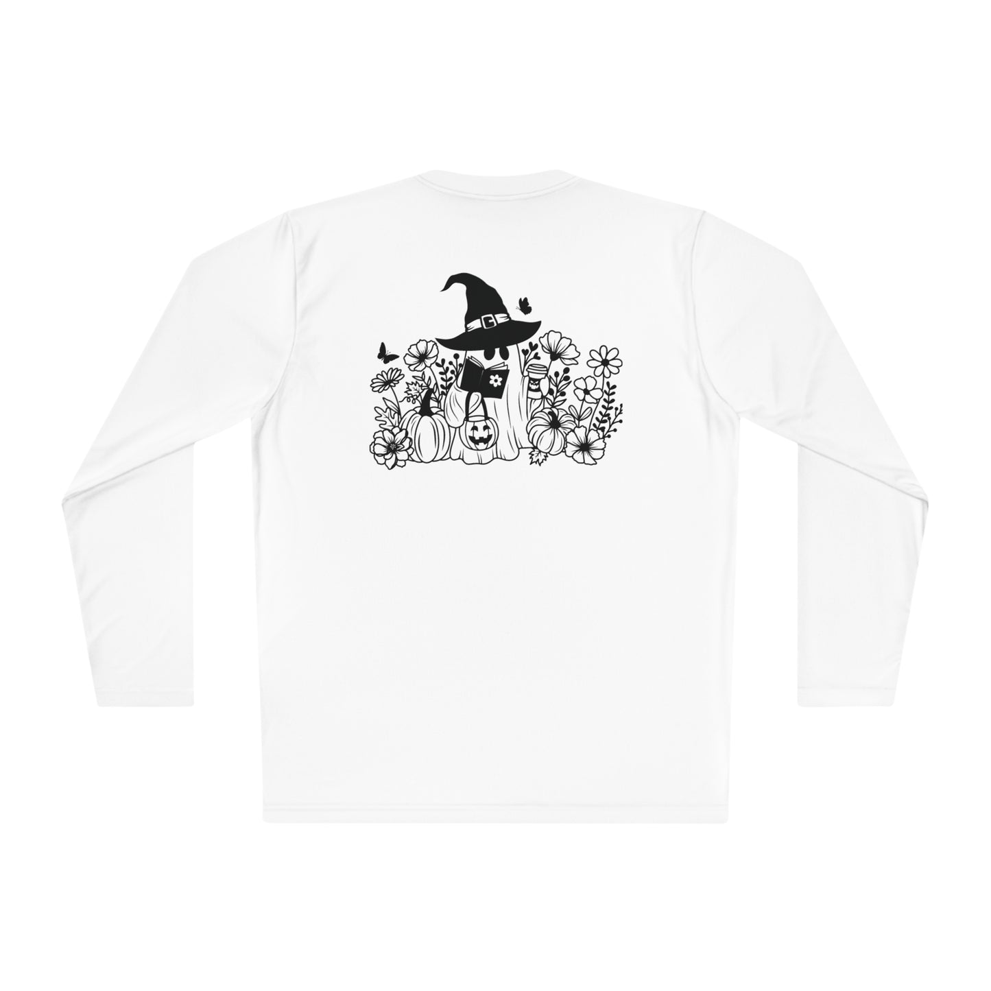 Cozy boo reading,  Unisex Lightweight Long Sleeve Tee