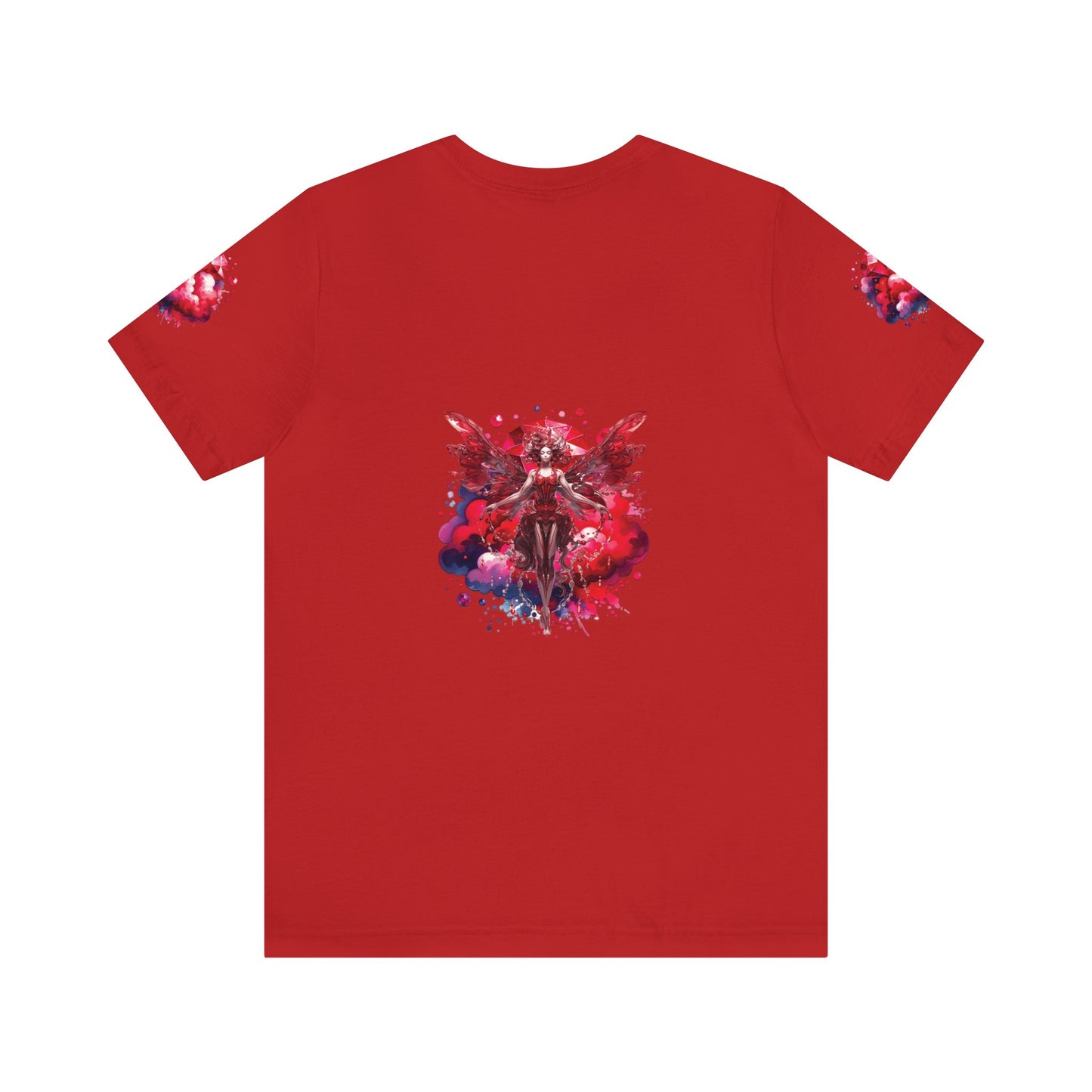 January garnet fairy, Unisex Jersey Short Sleeve