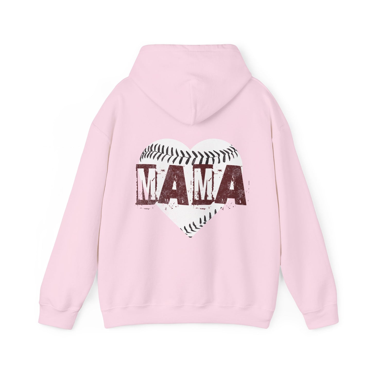 Baseball mama,  Unisex Heavy Blend™ Hooded Sweatshirt (no side arm design)