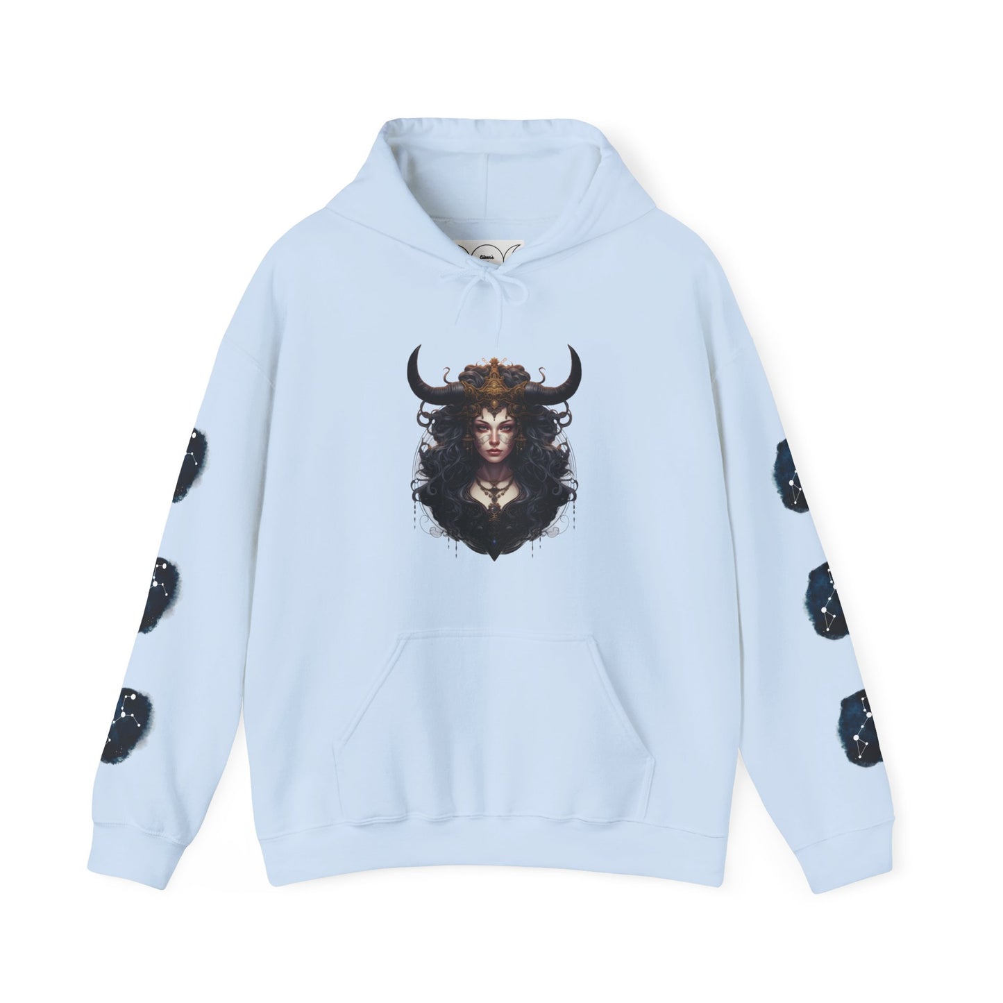 Taurus,  Unisex Heavy Blend™ Hooded Sweatshirt (sleeve design)