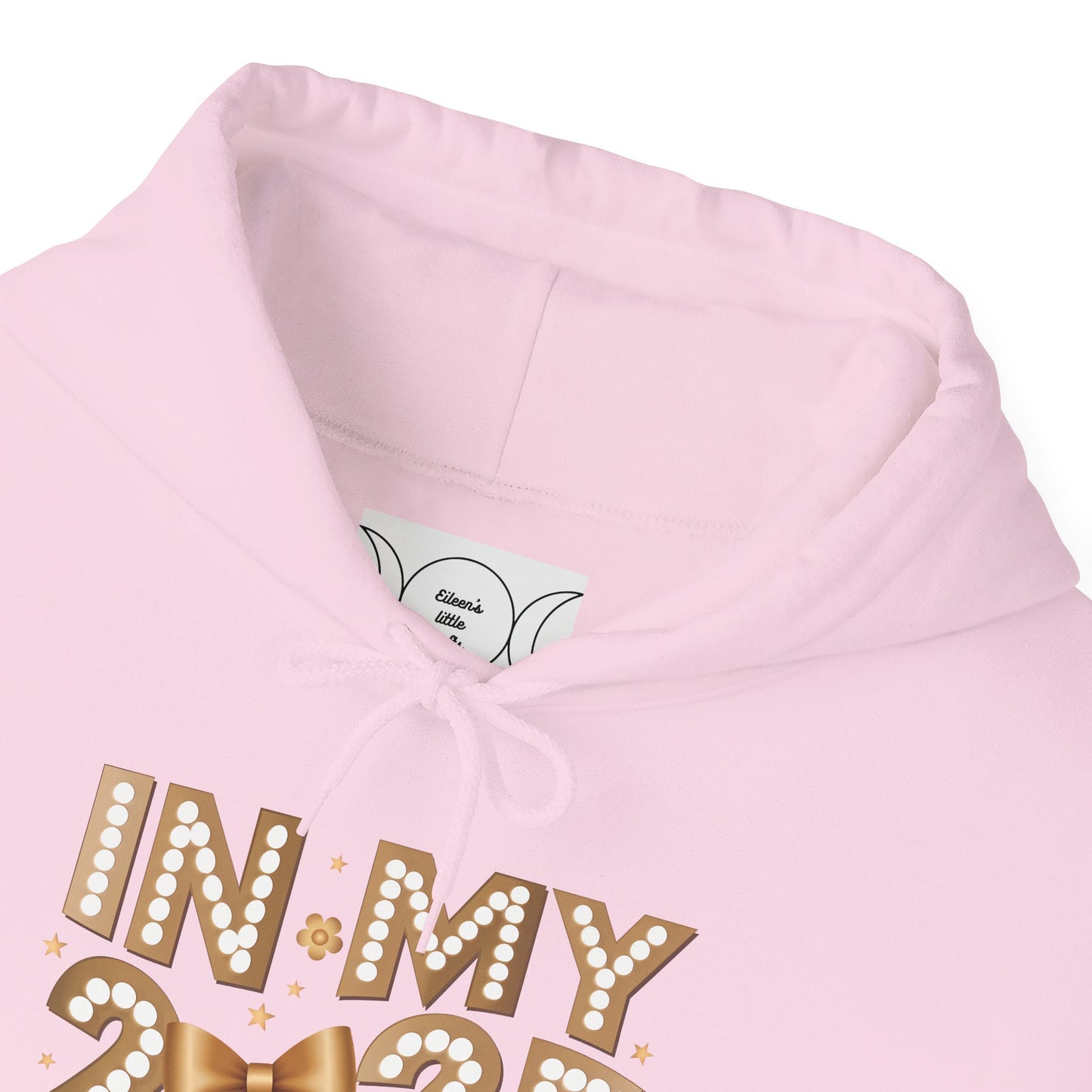 In my 2025 era , Unisex Heavy Blend™ Hooded Sweatshirt (sleeve arm design)