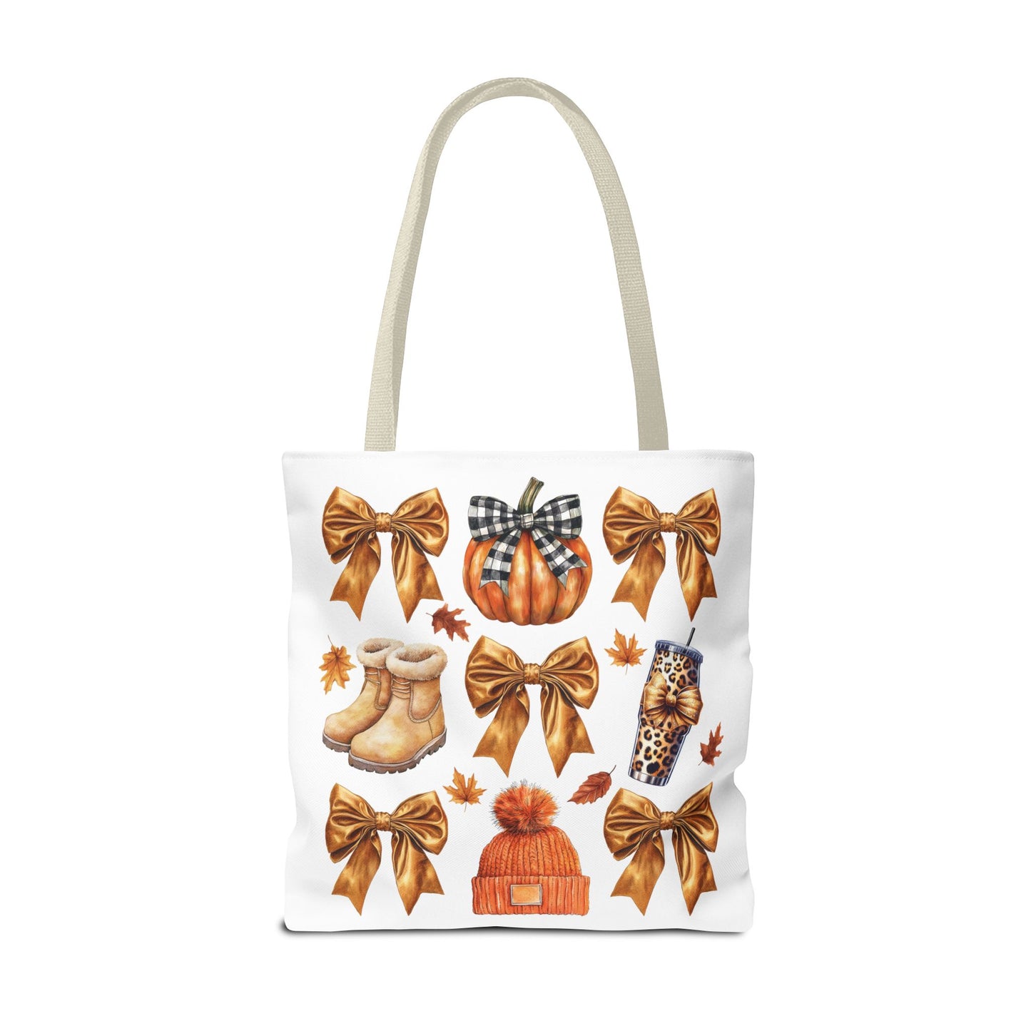 Fall and bows, Tote Bag (AOP)