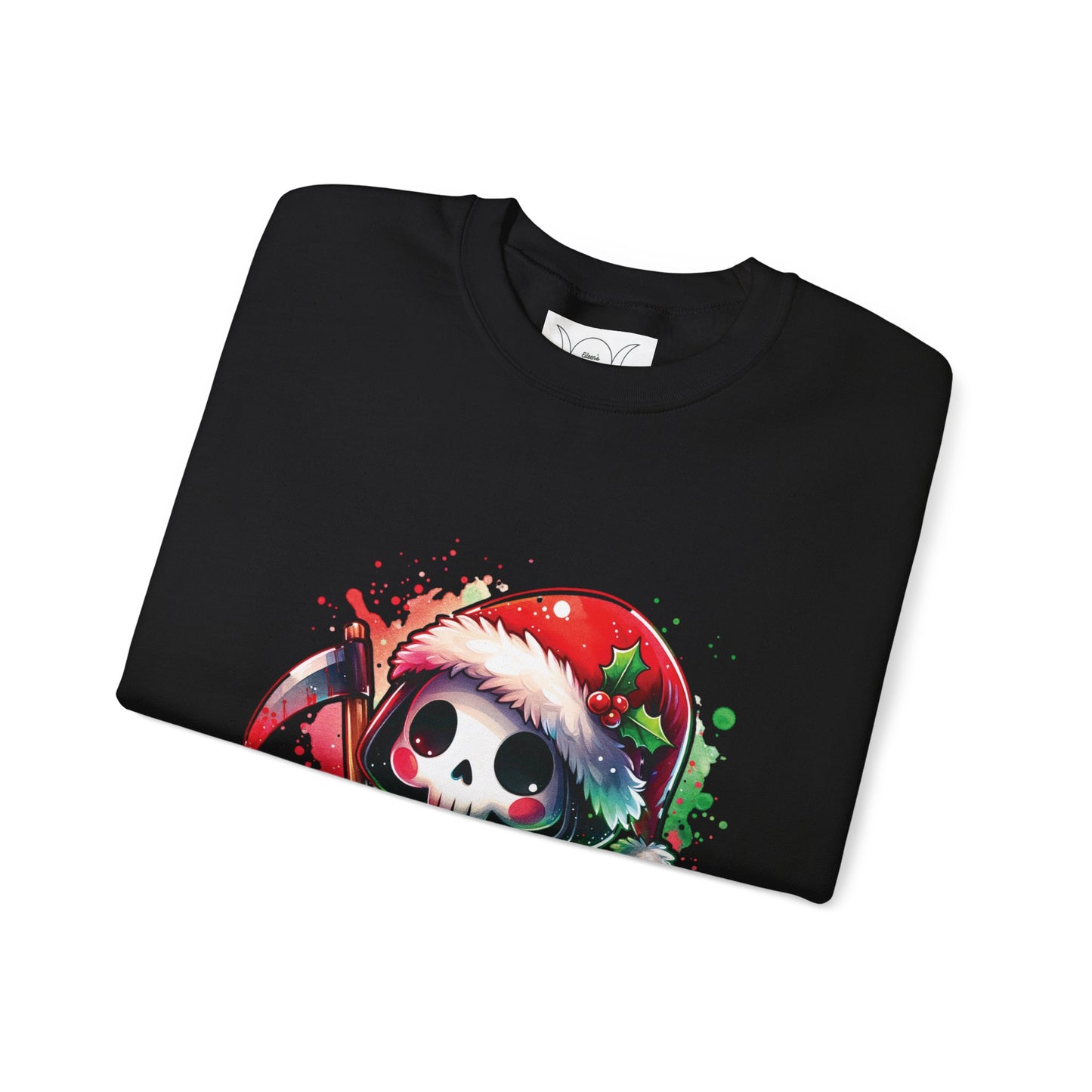 Holly jolly, ™ Crewneck Sweatshirt ( sleeve design )