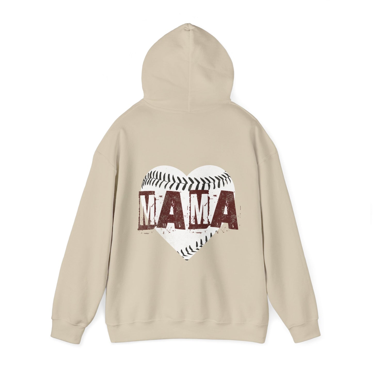 Baseball mama,  Unisex Heavy Blend™ Hooded Sweatshirt (no side arm design)