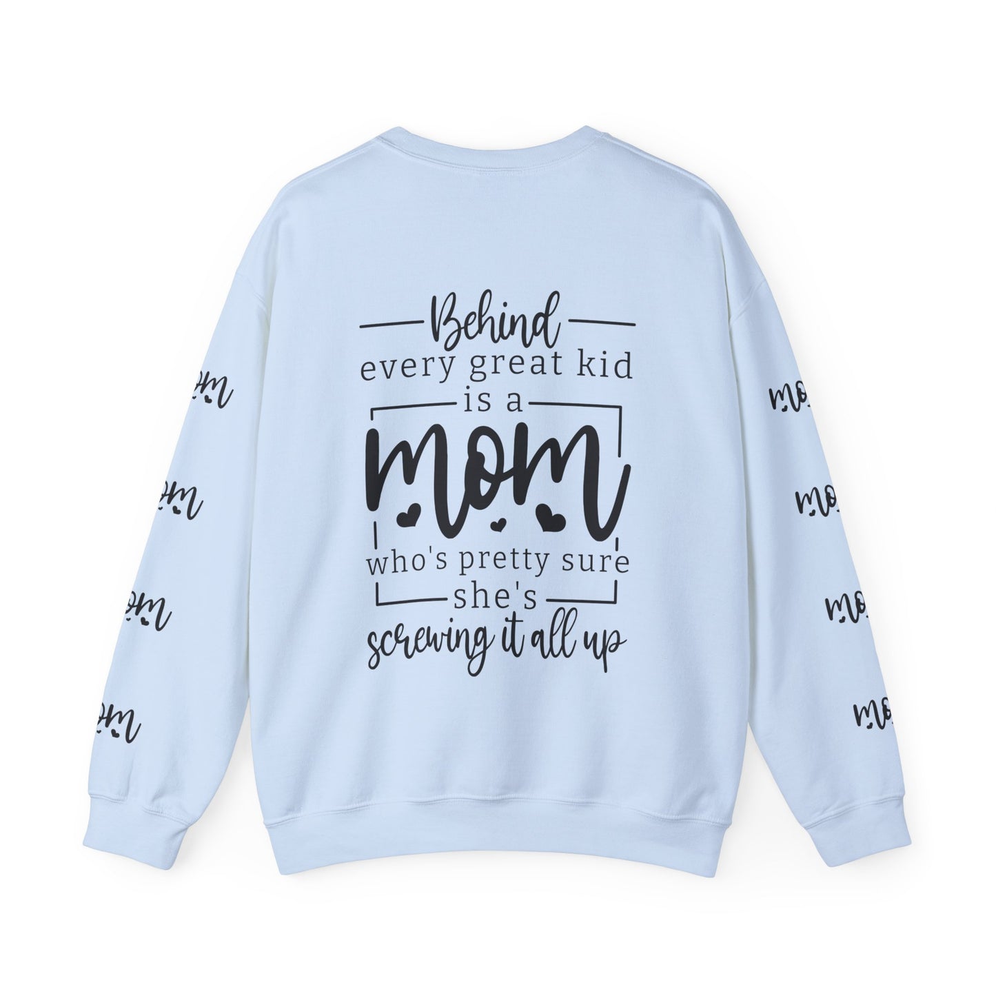 Mother’s love , ™ Crewneck Sweatshirt ( side arm design)