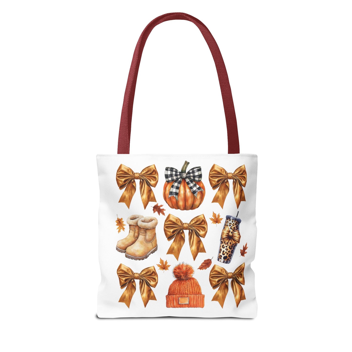 Fall and bows, Tote Bag (AOP)