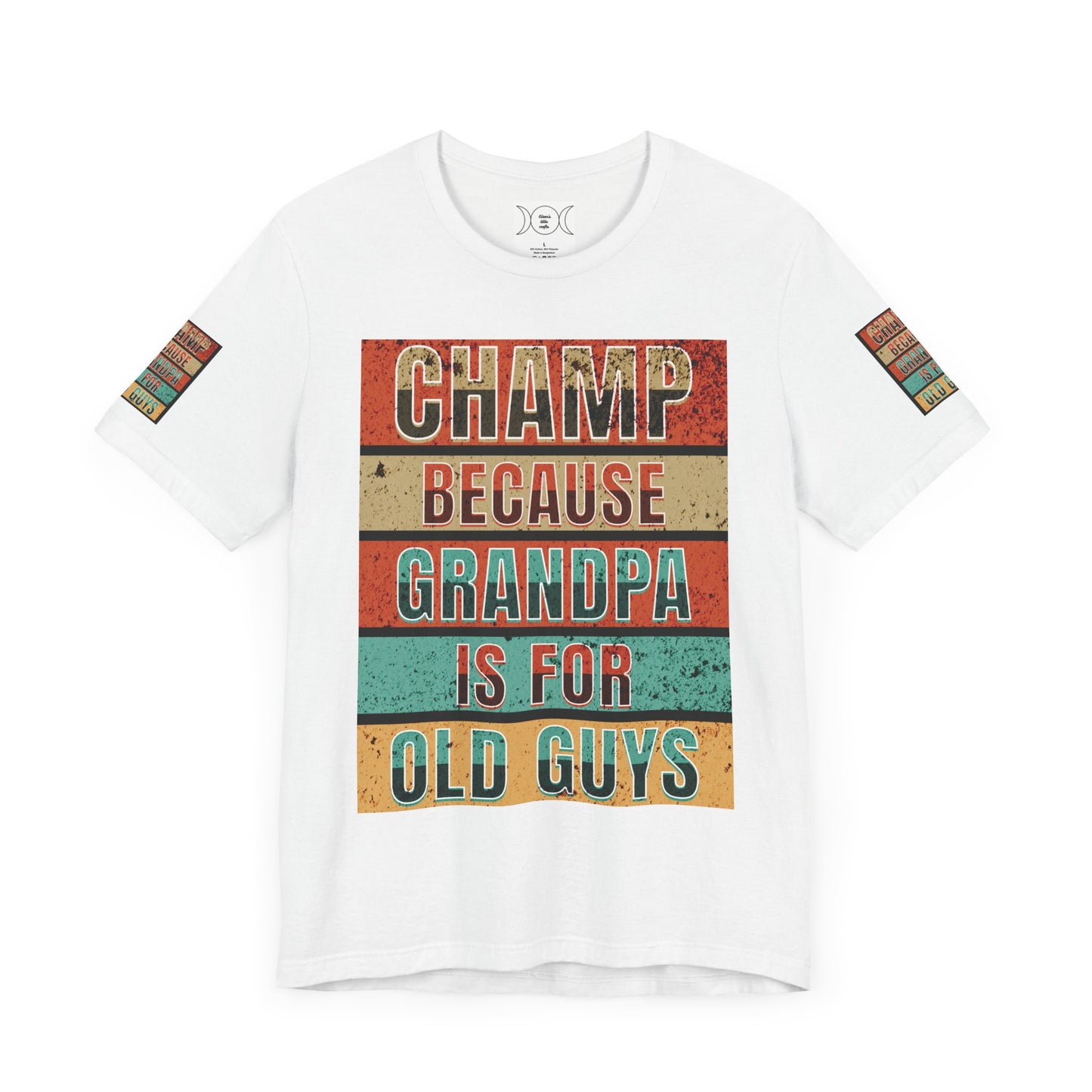 Champ, Unisex Jersey Short Sleeve Tee (Sleeve design)