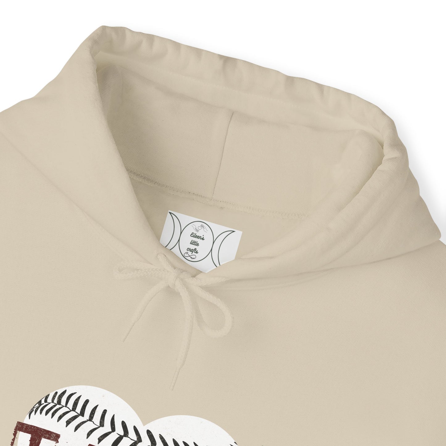 Baseball mama,  Unisex Heavy Blend™ Hooded Sweatshirt (no side arm design)