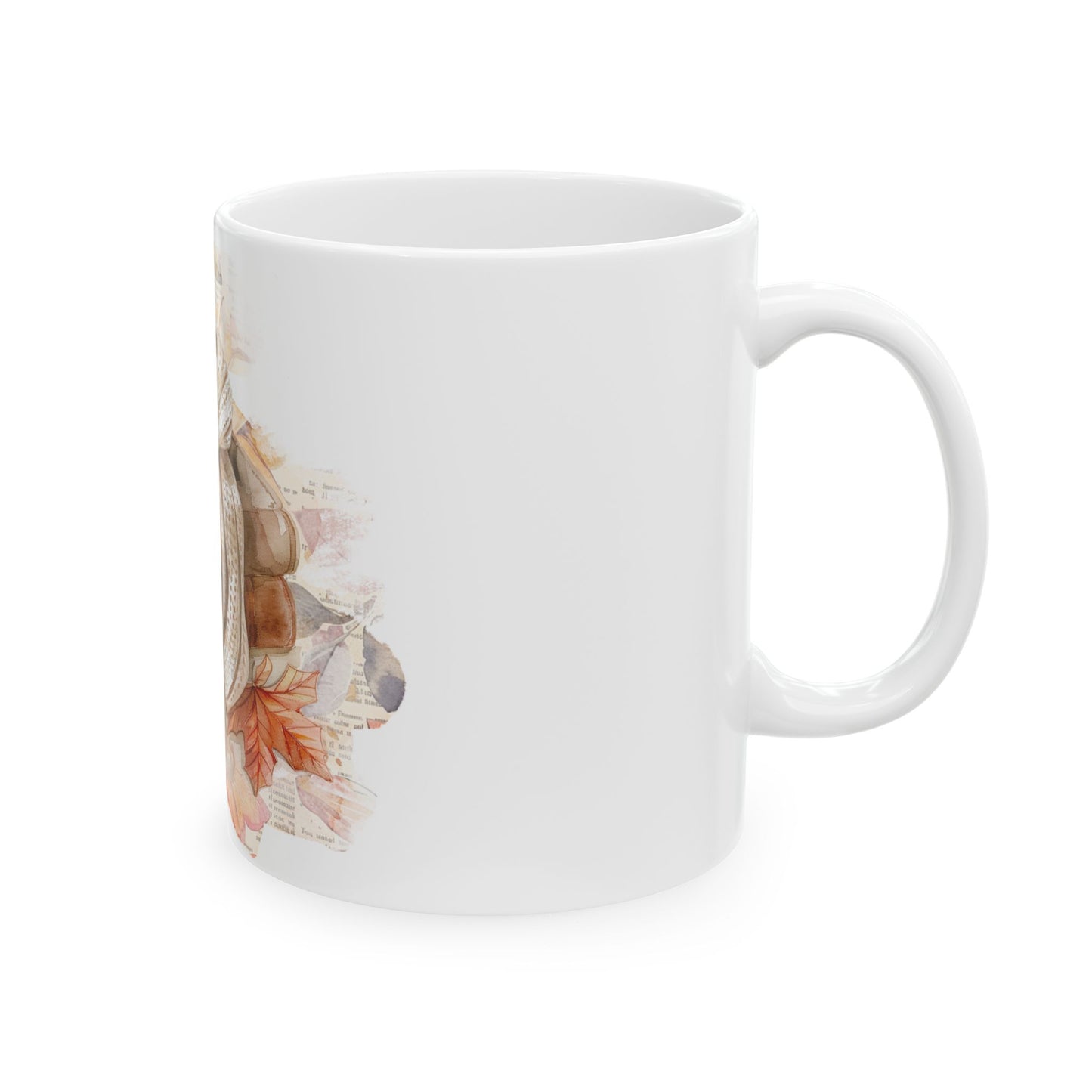 #autumnvibes, Ceramic Mug 11oz & 15 oz