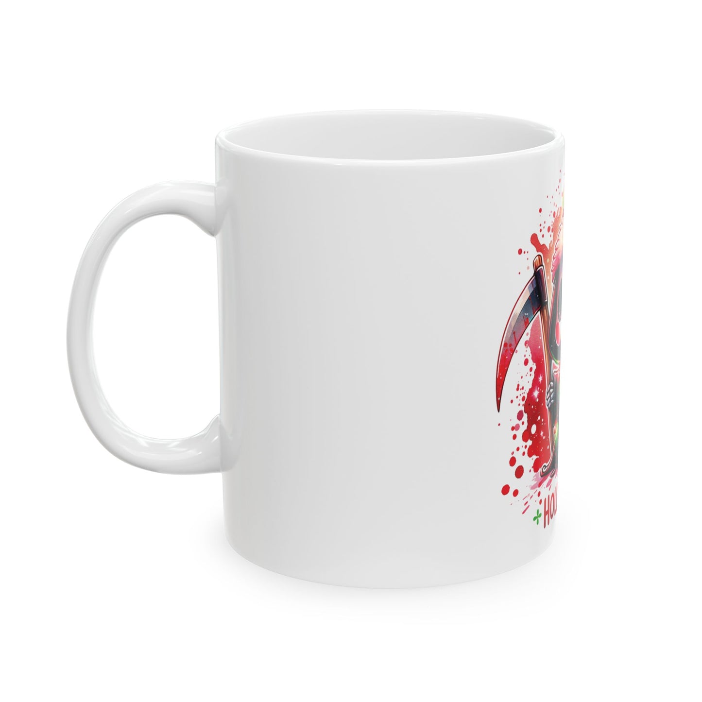 Holly jolly, Ceramic Mug 11oz & 15 oz