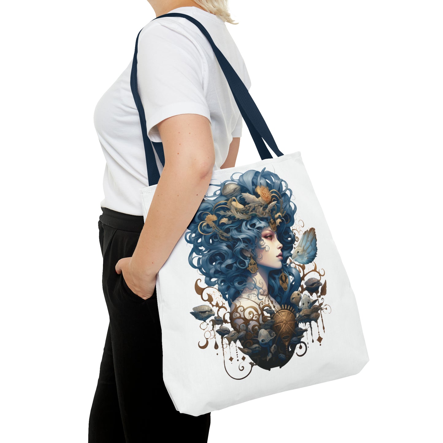 Aquarius, Tote Bag (AOP)