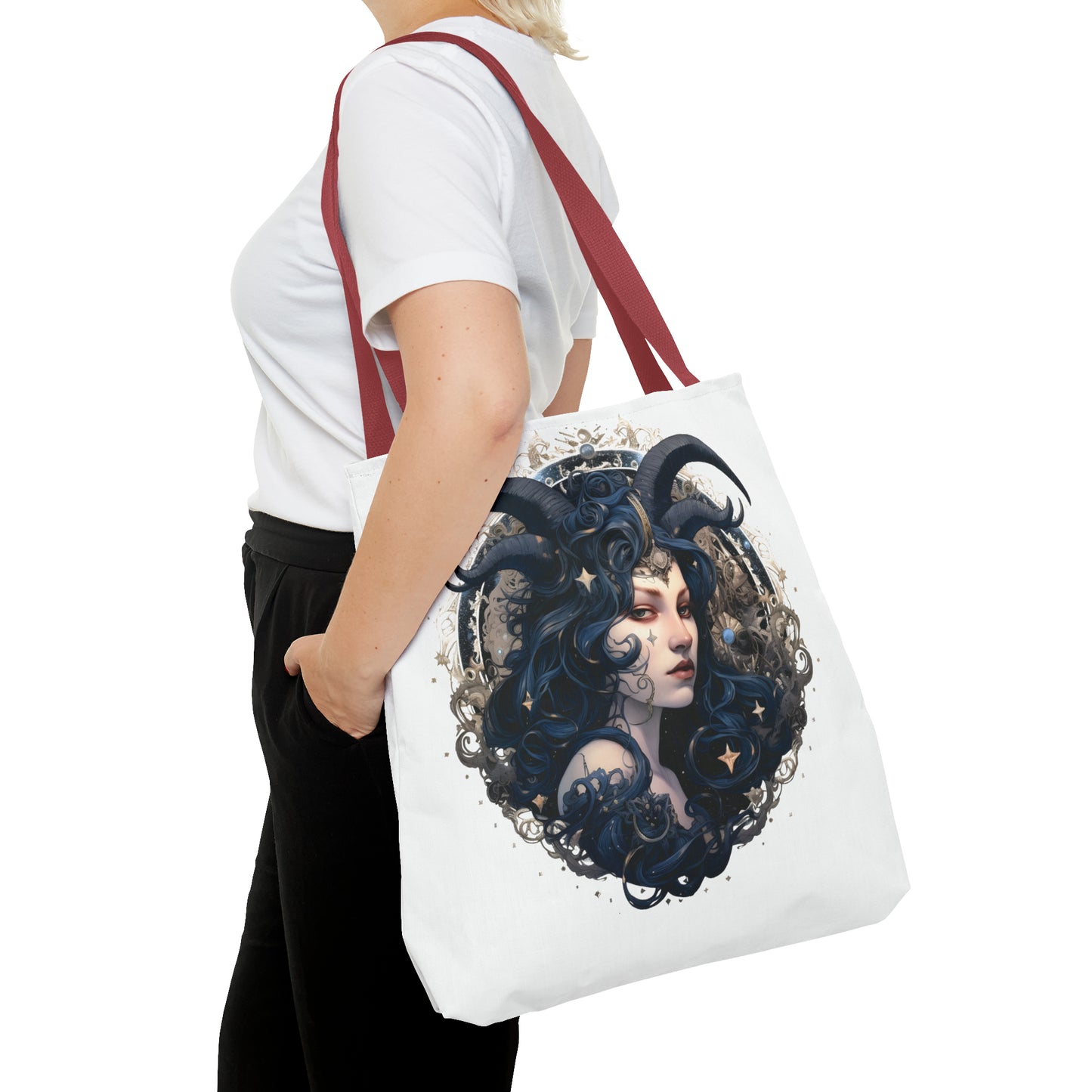 Capricorn, Tote Bag (AOP)