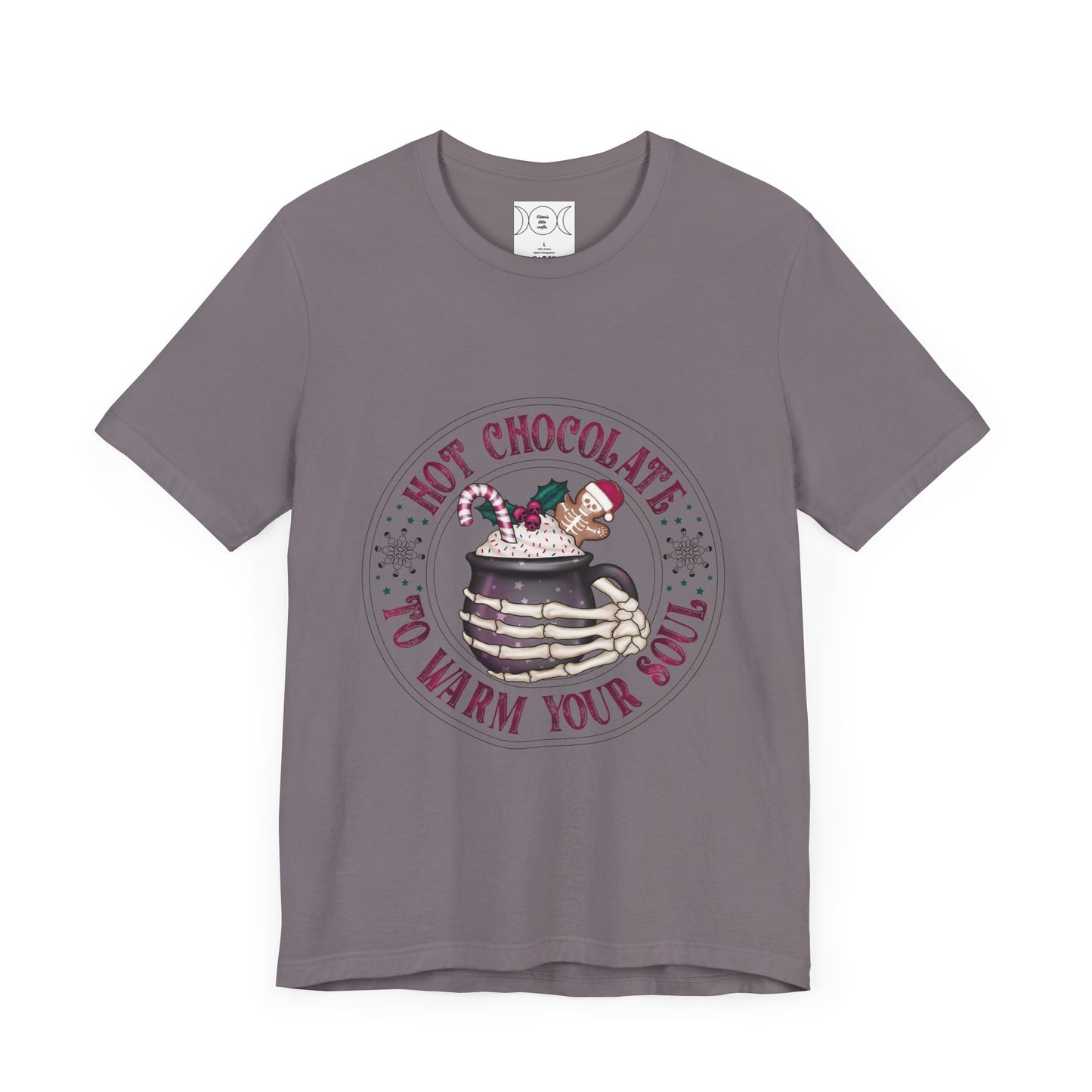 Hot chocolate , Unisex Jersey Short Sleeve Tee ( no sleeve design)