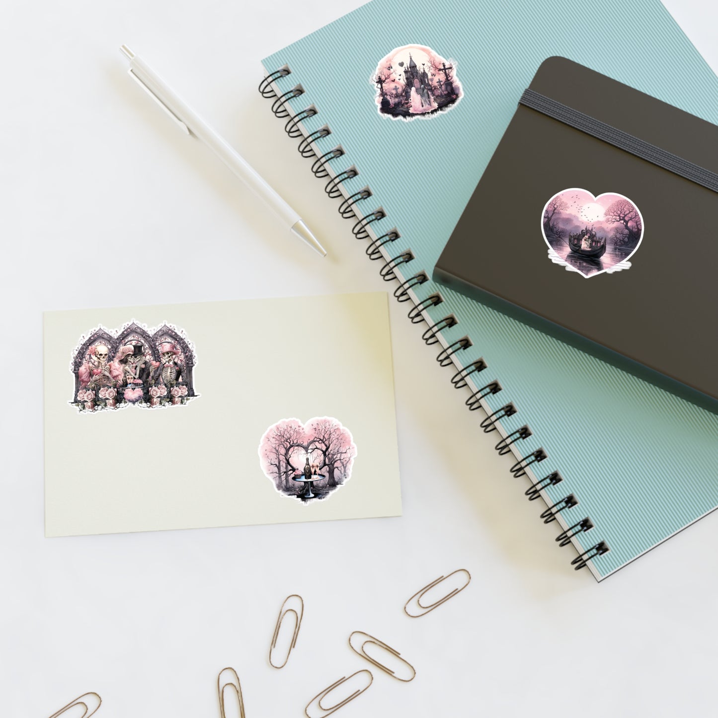 Even in death … we never part , Sticker Sheets