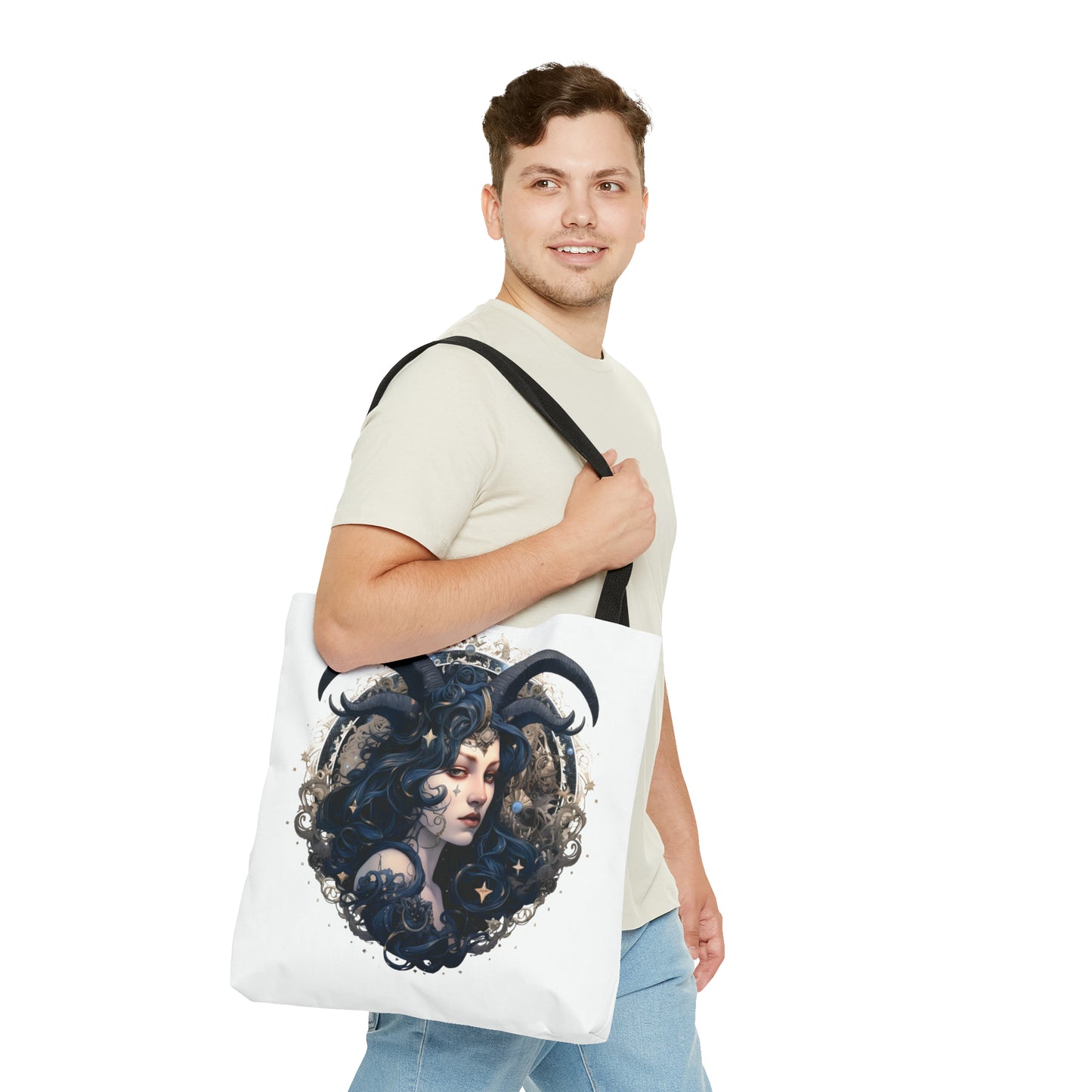 Capricorn, Tote Bag (AOP)