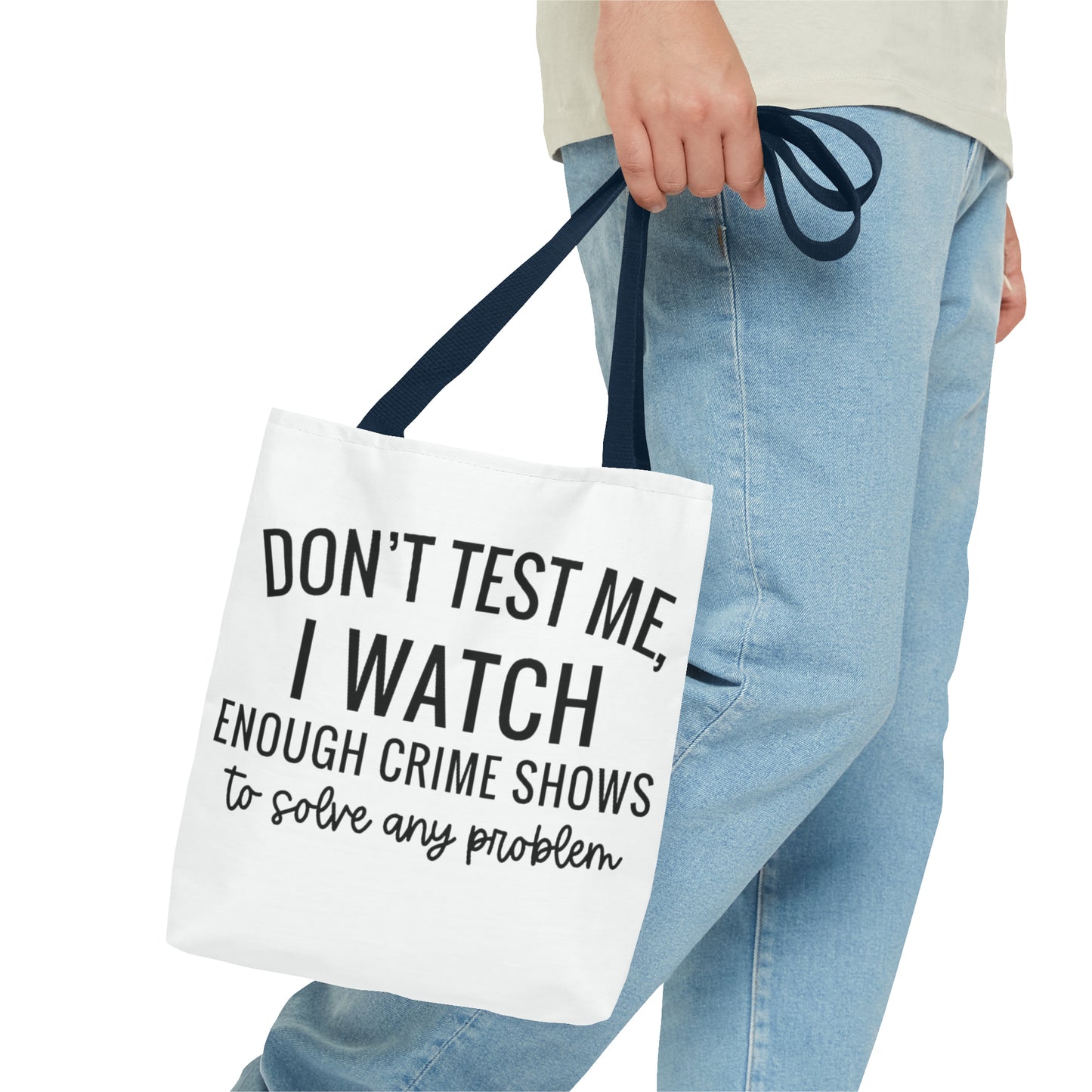 True crime watchers, Tote Bag (AOP)