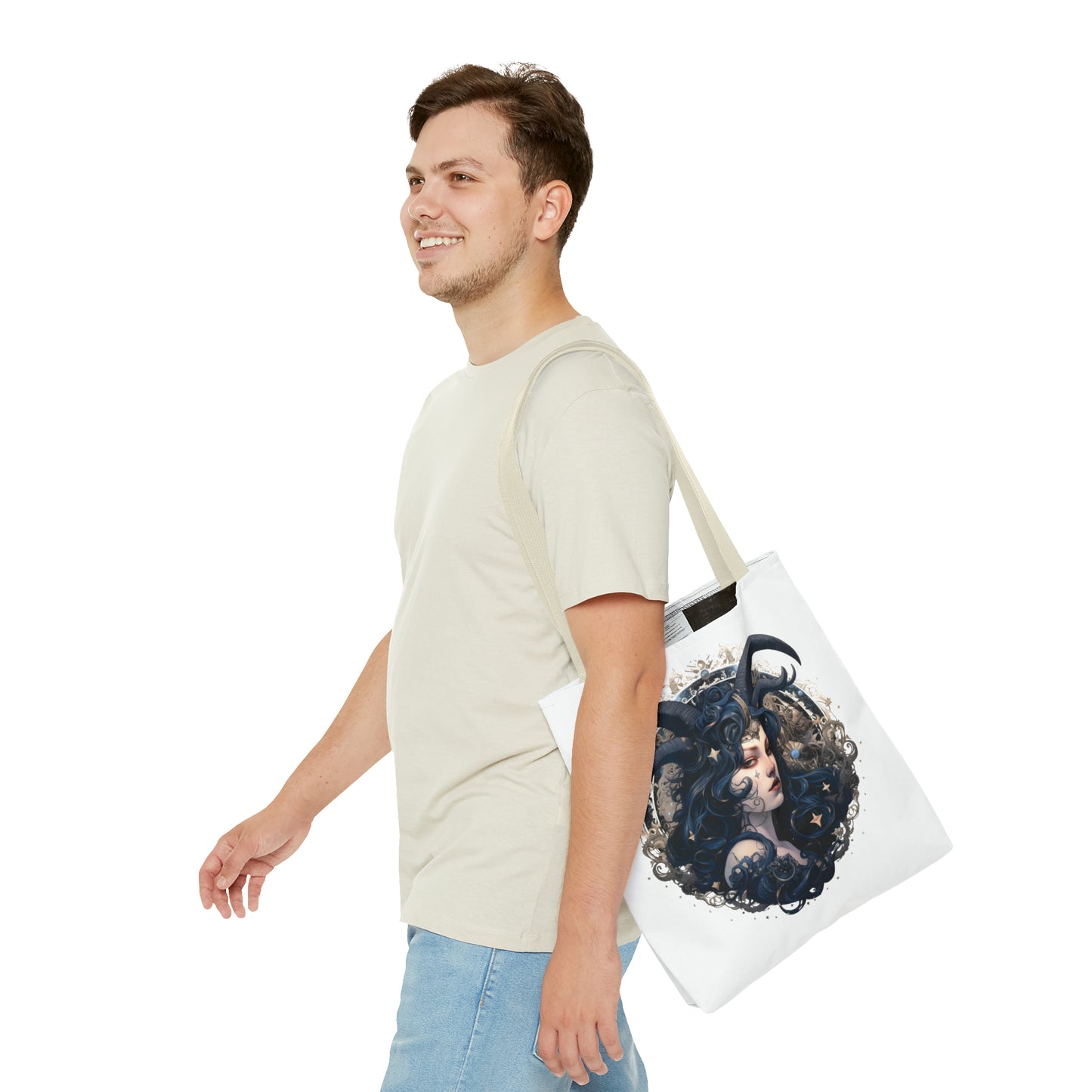 Capricorn, Tote Bag (AOP)