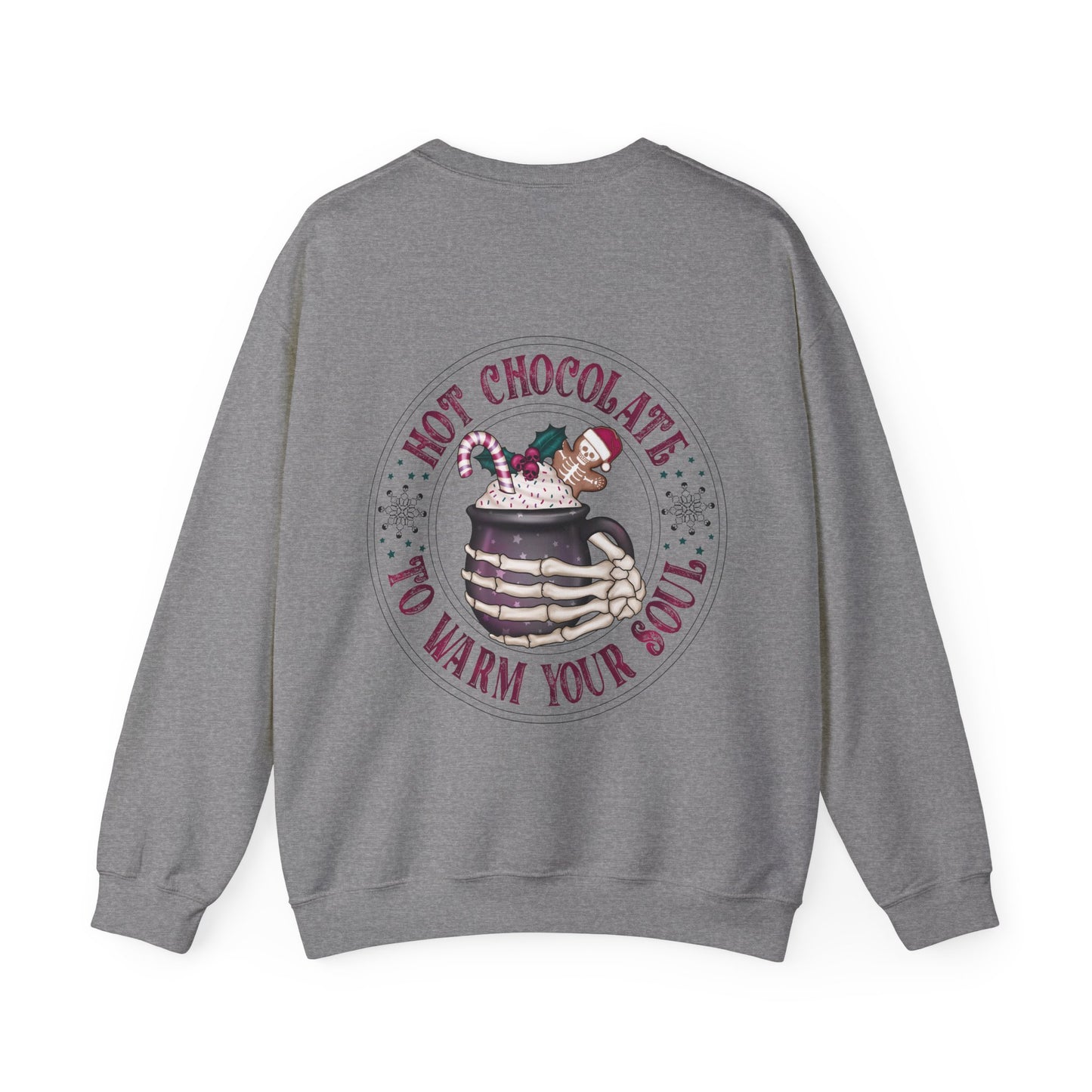 Hot chocolate to warm up my soul, ™ Crewneck Sweatshirt ( no sleeve design )