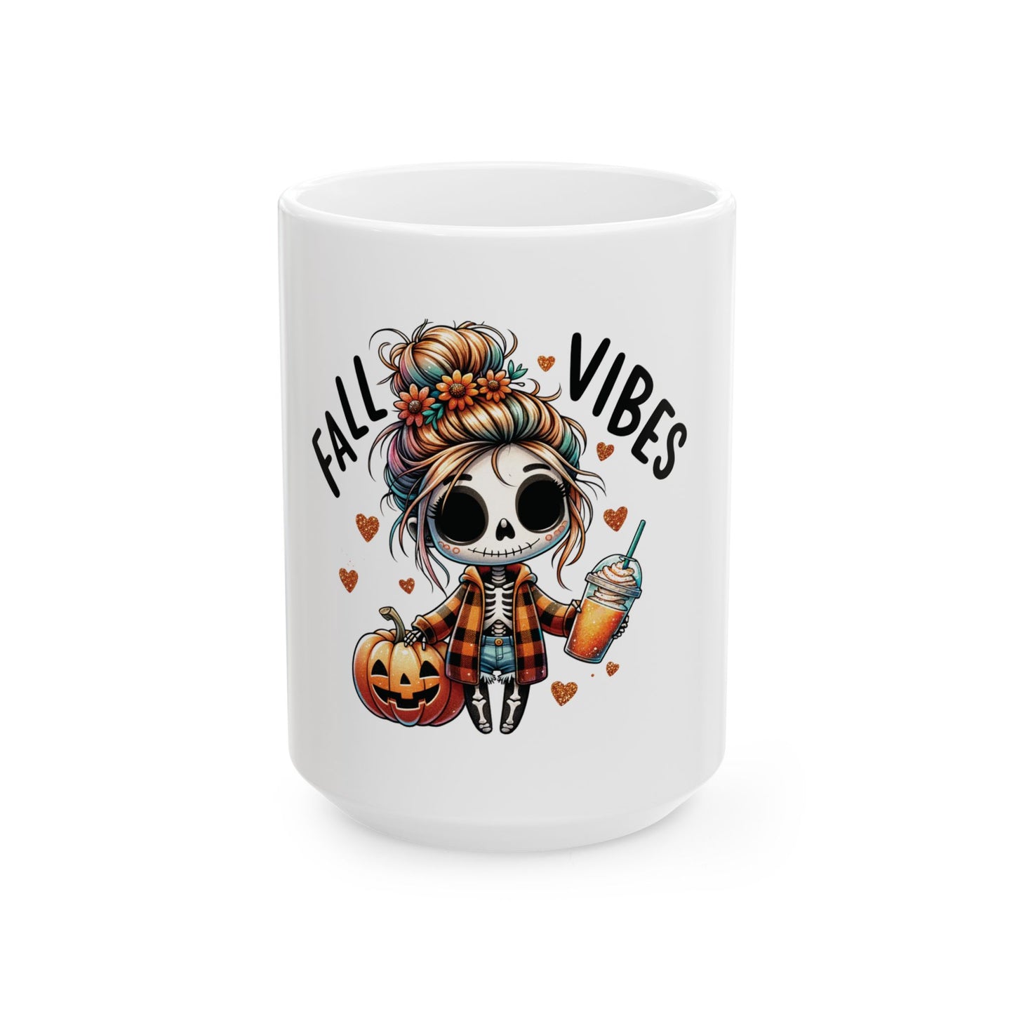 Fall vibes, Ceramic Mug 11oz & 15 oz