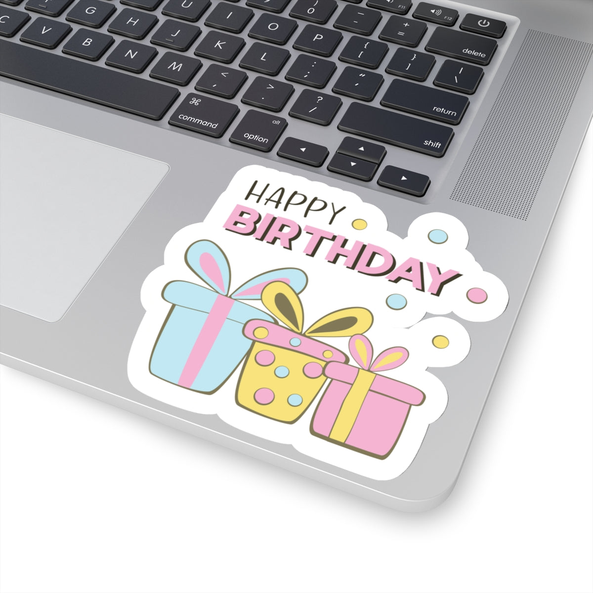 Happy birthday, Kiss-Cut Stickers