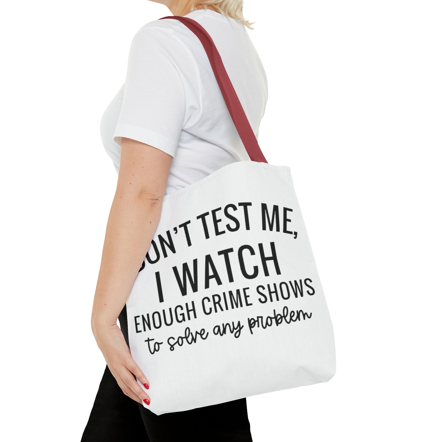 True crime watchers, Tote Bag (AOP)