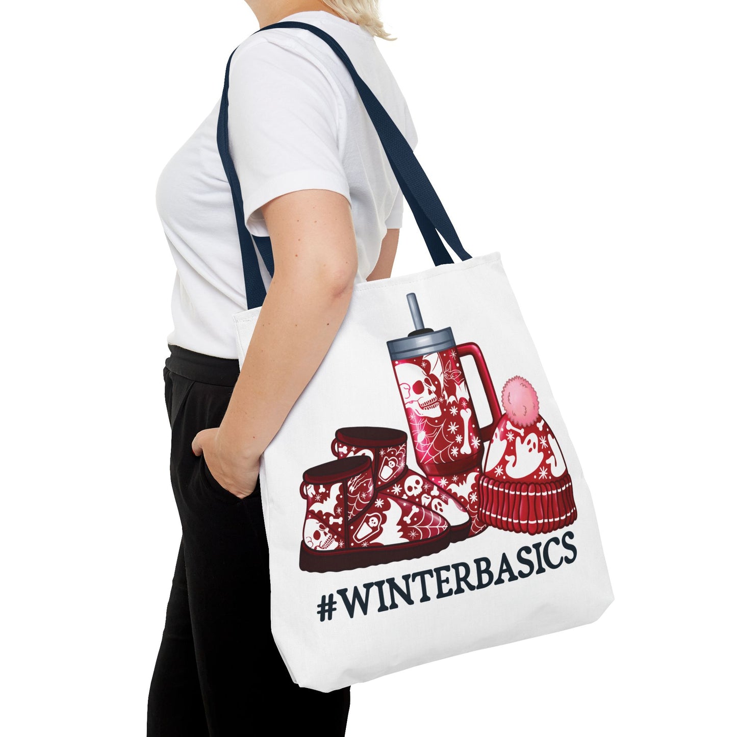 #winterbasics, Tote Bag (AOP)