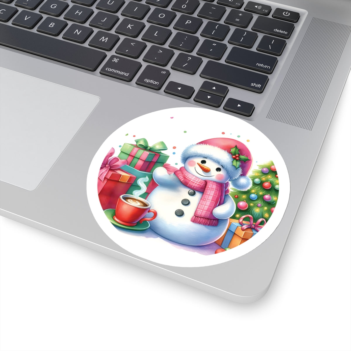 Snowman Kiss-Cut Stickers