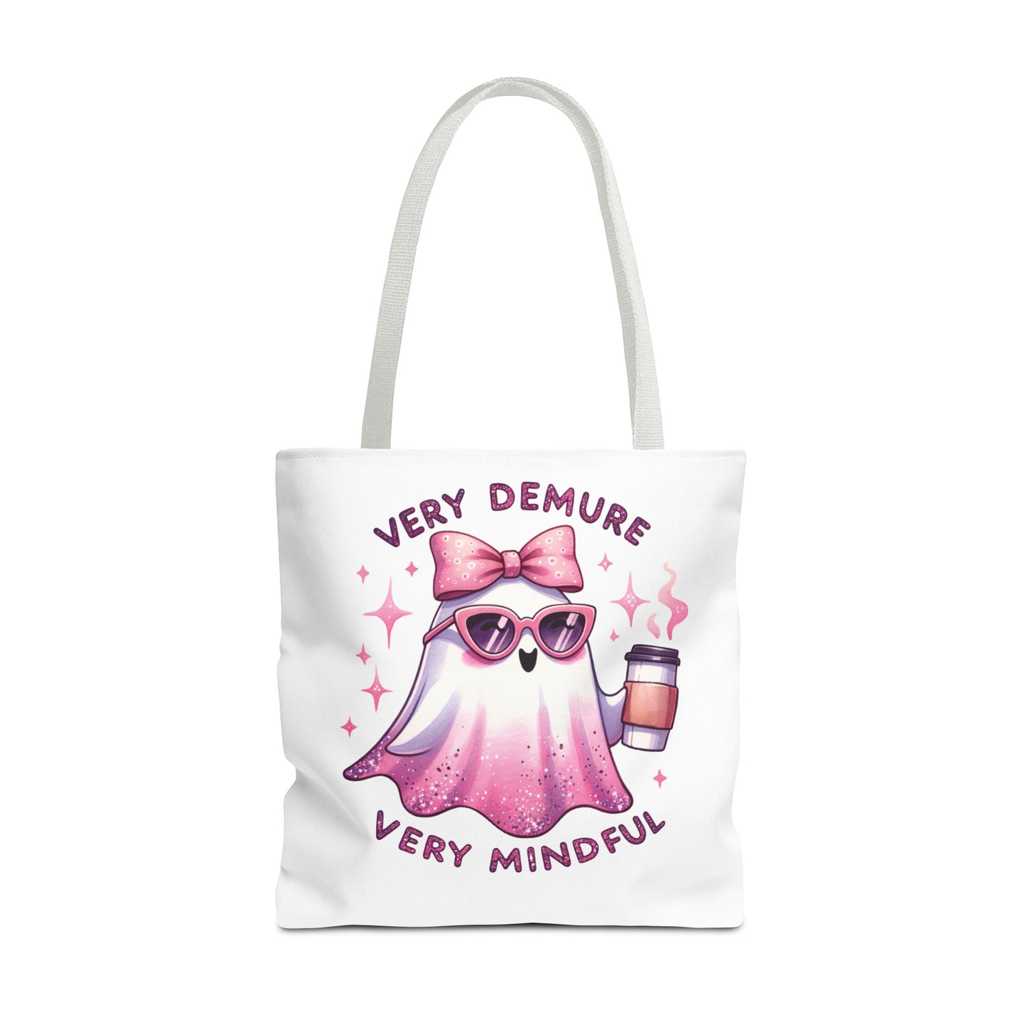 Very demure, Tote Bag (AOP)