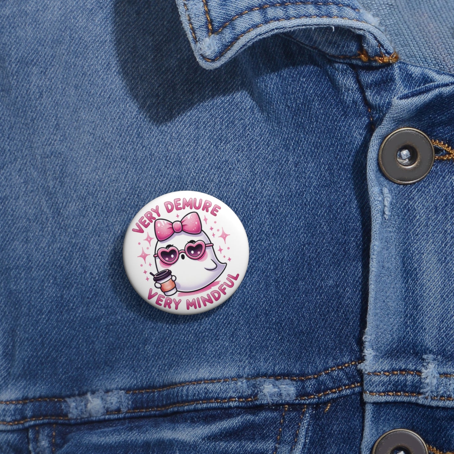 Very demure, Pin Buttons