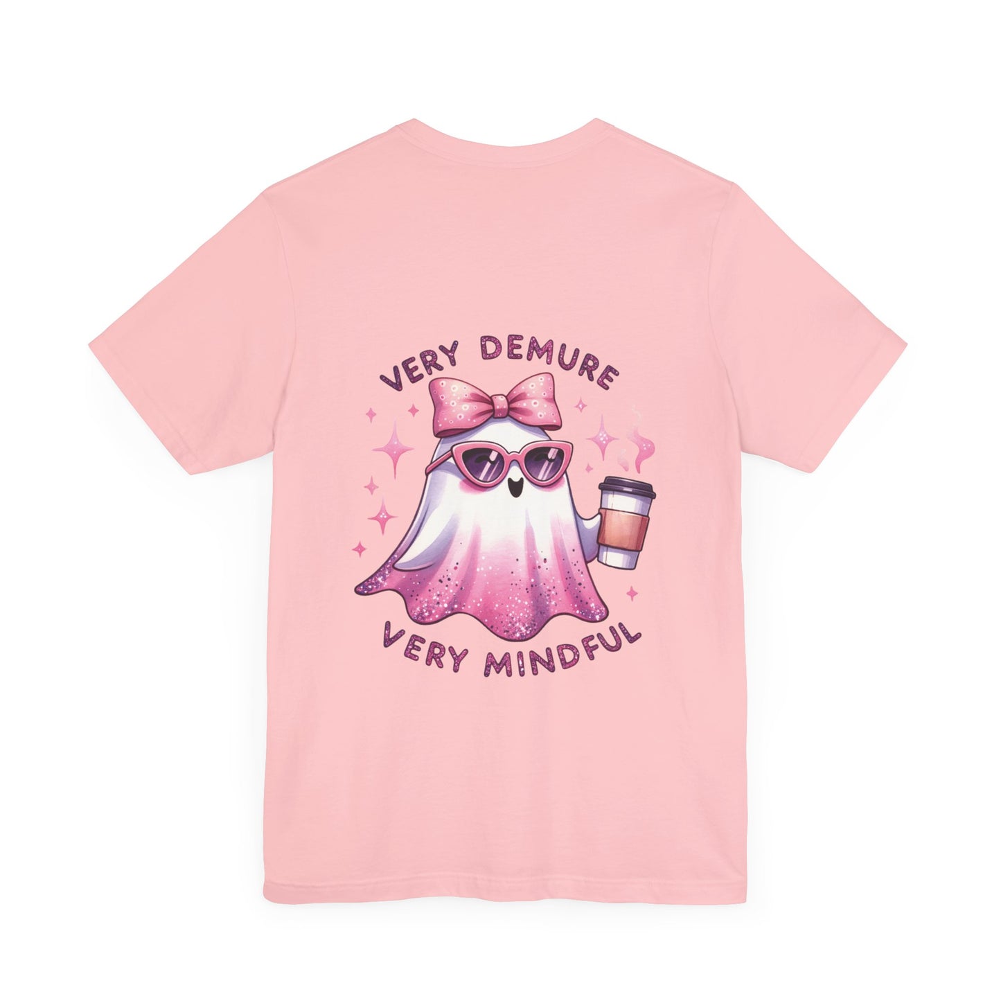 Very demure, Unisex Jersey Short Sleeve Tee (no sleeve design)