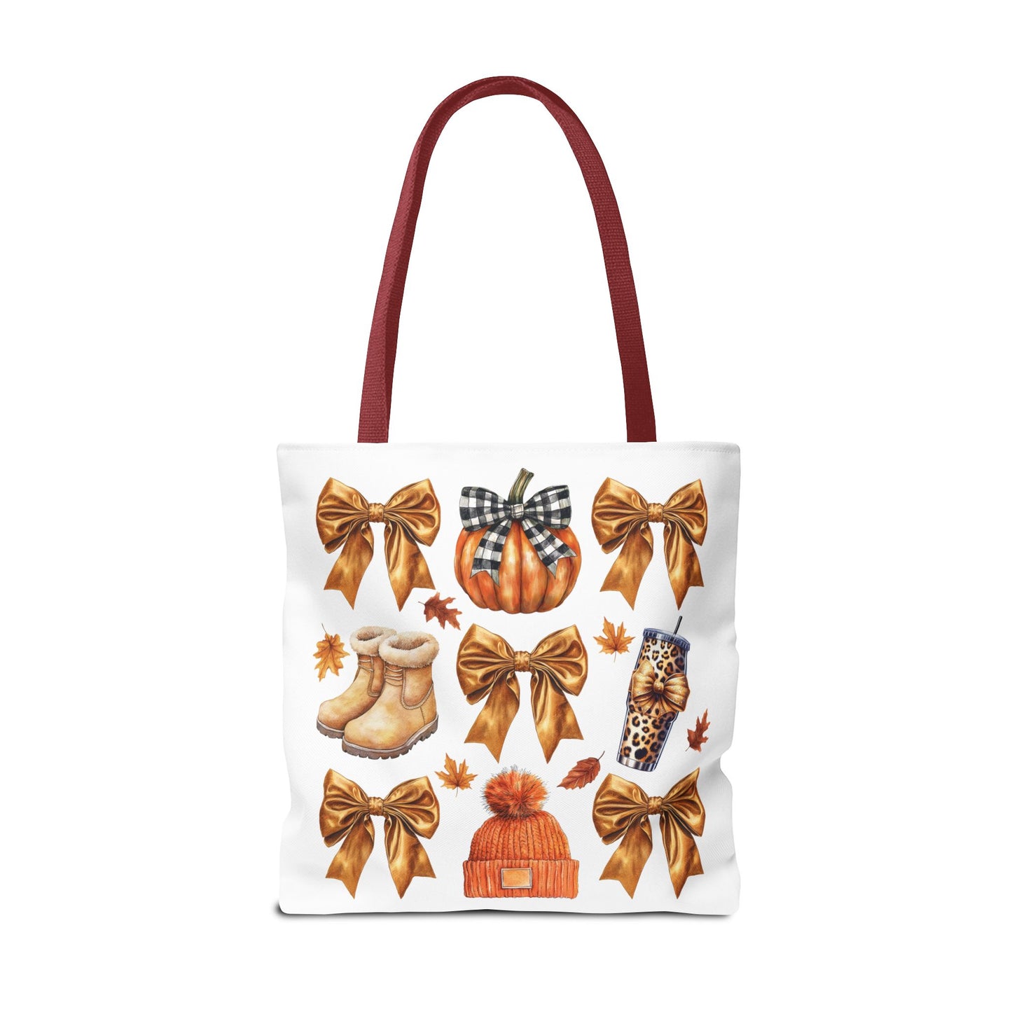 Fall and bows, Tote Bag (AOP)