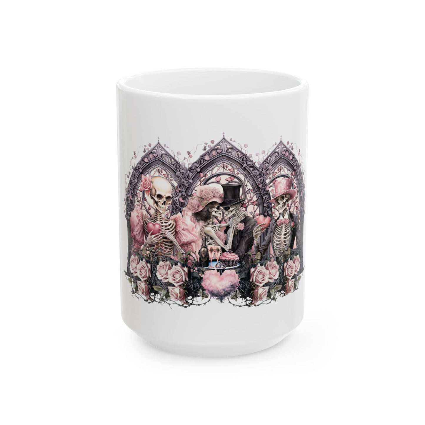 Even in death… we never part, Ceramic Mug 11oz & 15 oz