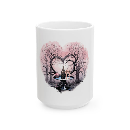 Even in death… we never part, Ceramic Mug 11oz & 15oz