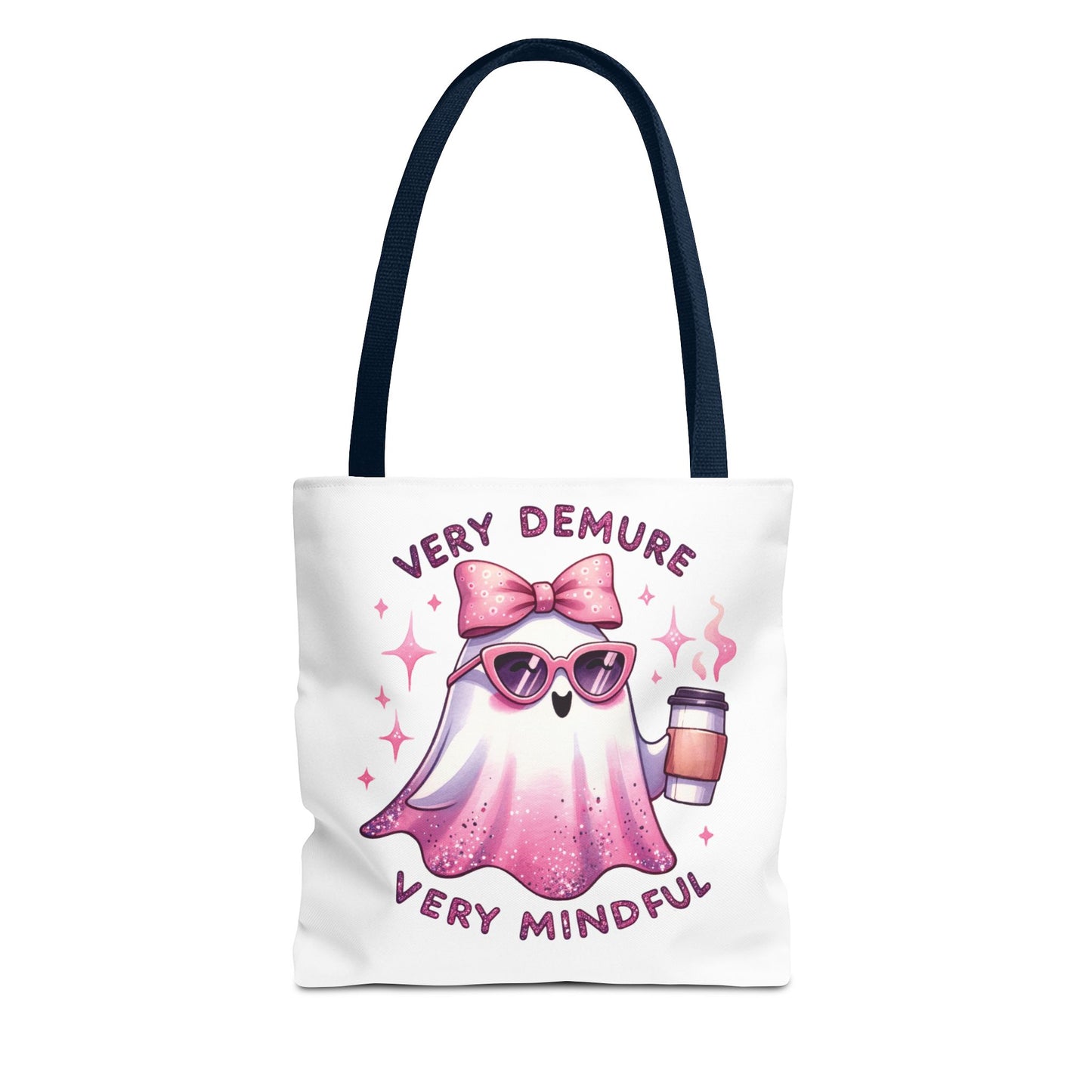 Very demure, Tote Bag (AOP)