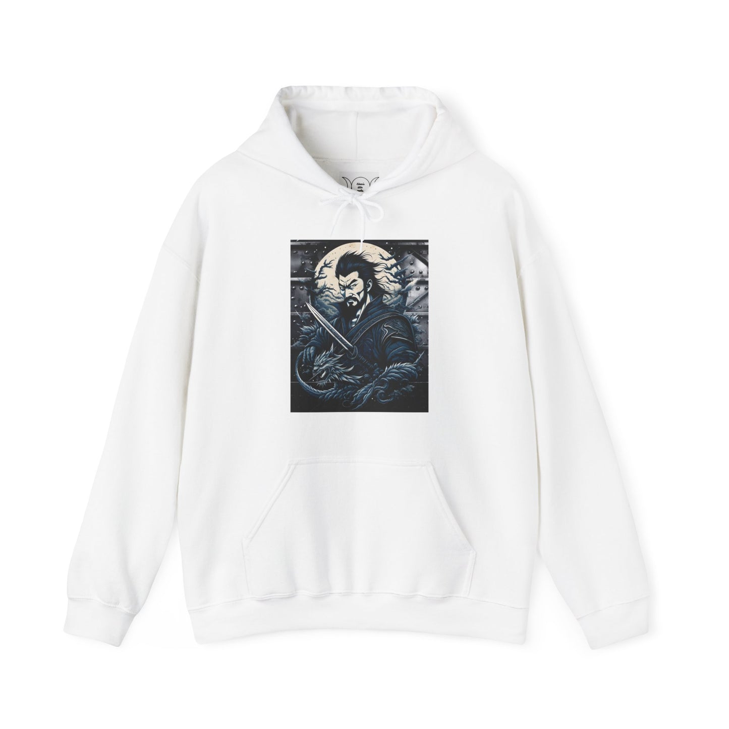 The warrior, Unisex Heavy Blend™ Hooded Sweatshirt ( no side arm design)