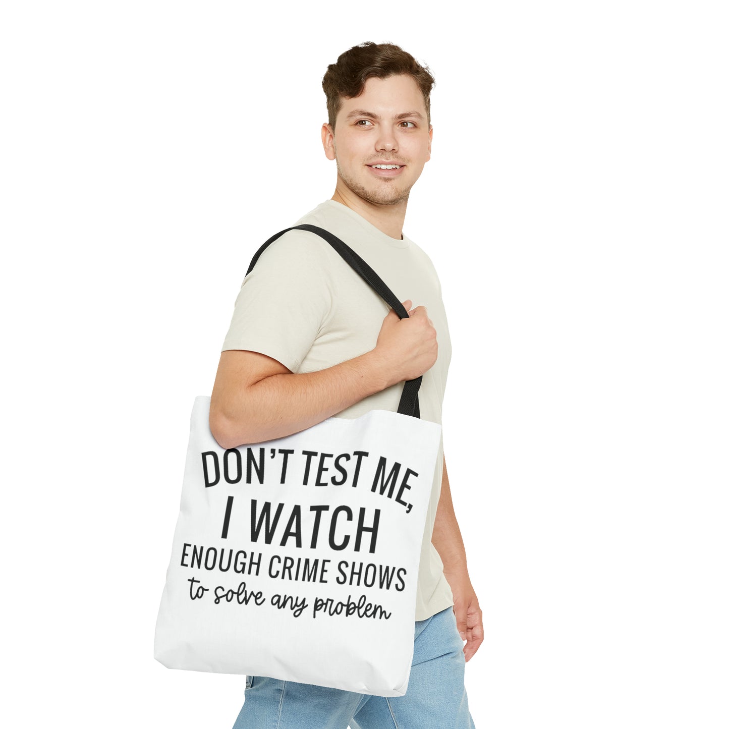 True crime watchers, Tote Bag (AOP)