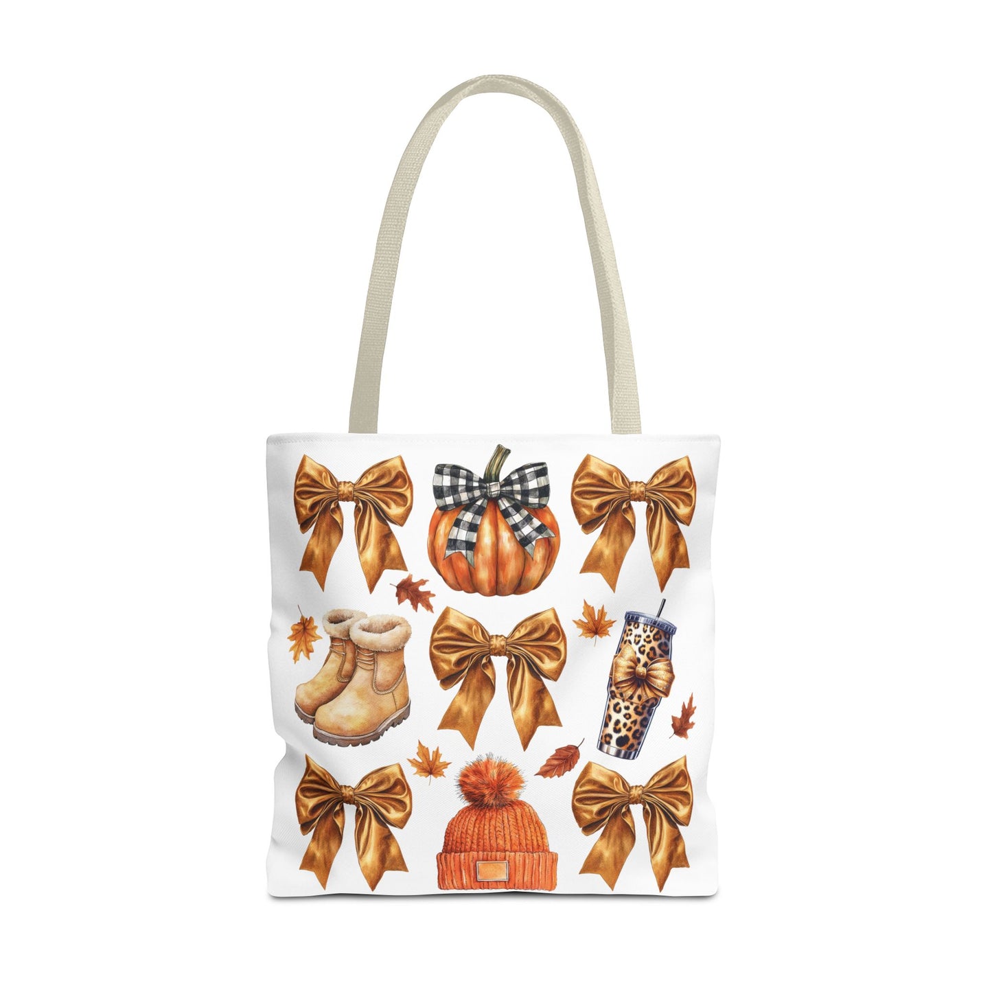 Fall and bows, Tote Bag (AOP)