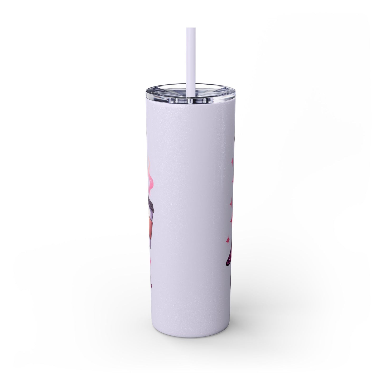 Very demure, Skinny Tumbler with Straw, 20oz