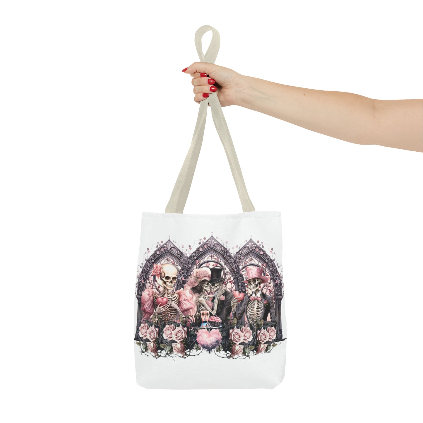 Even in death… we never part, Tote Bag (AOP)