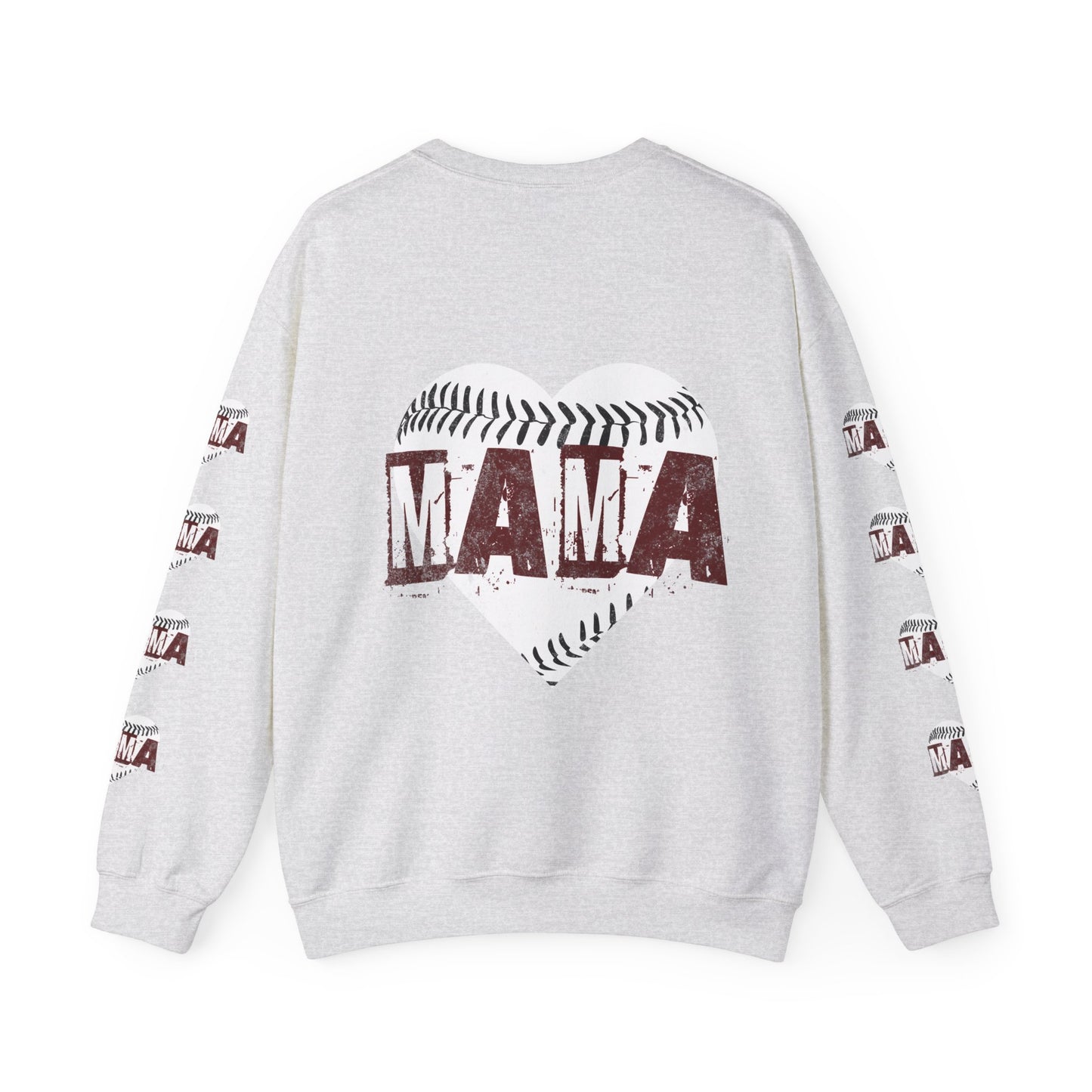 Baseball mama, ™ Crewneck Sweatshirt ( side arm design)