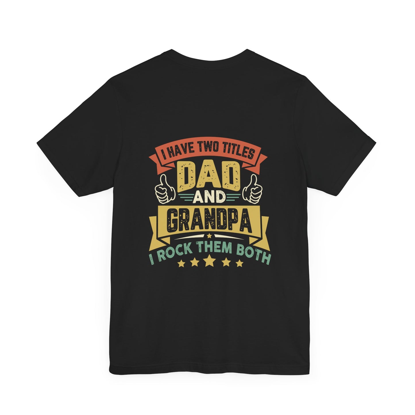 Papa, Unisex Jersey Short Sleeve Tee (no arm design)